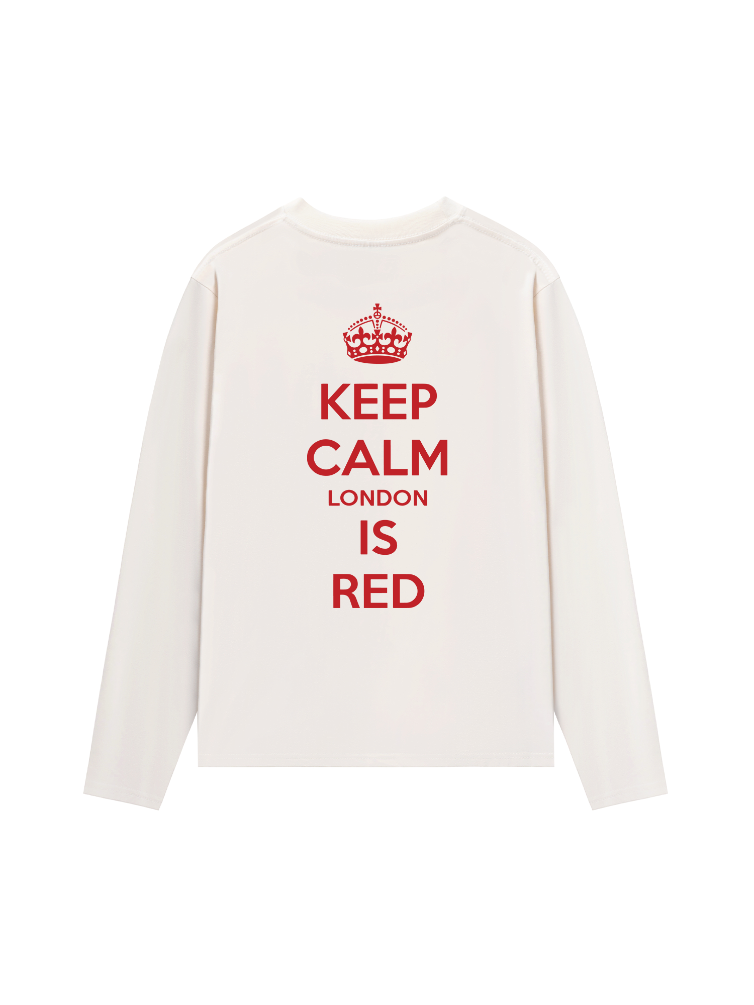 Áo Thun Dài Tay Soccer Keep Calm London Is Red