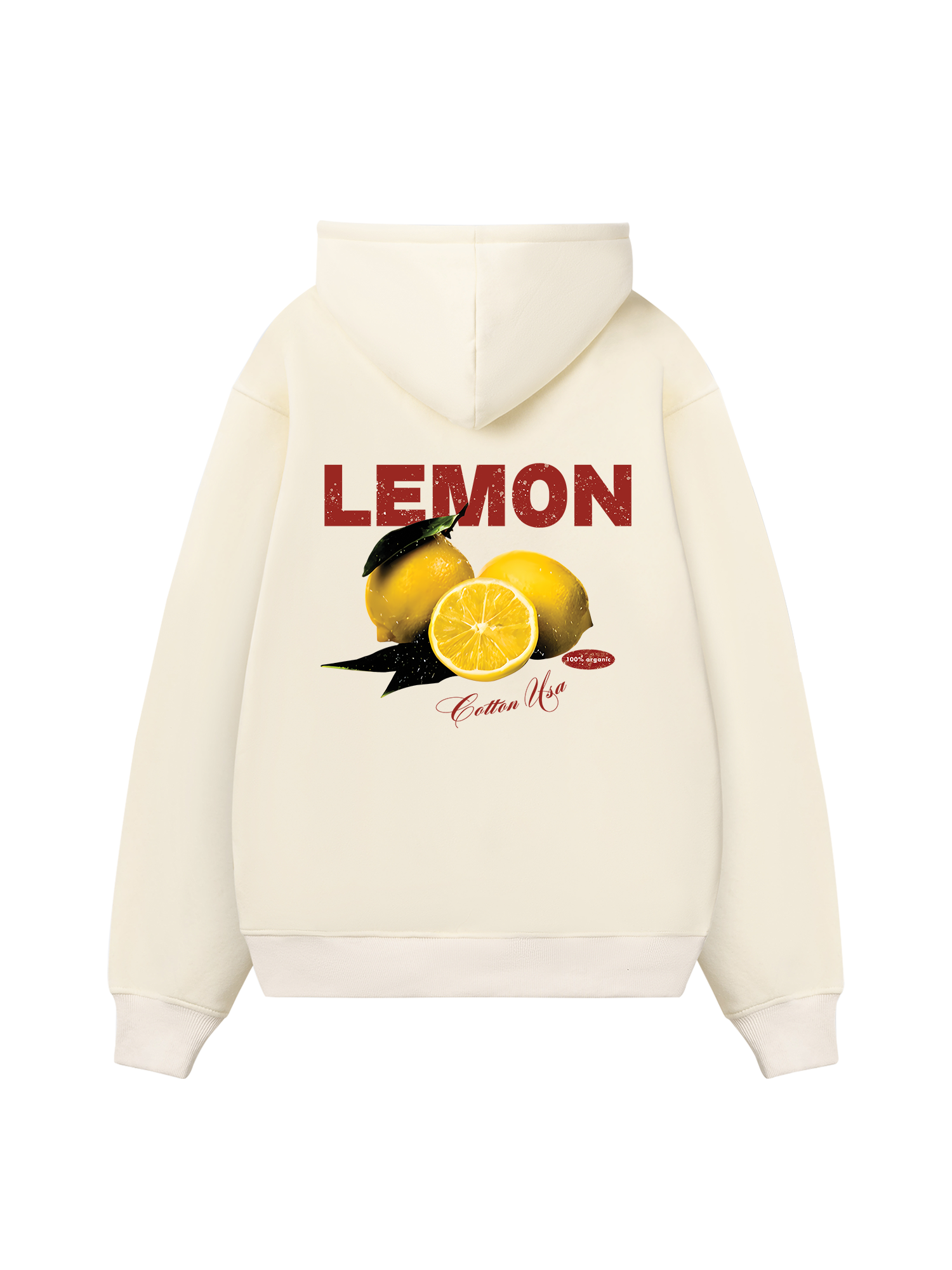 Tropical Lemon Orrganic Hoodie