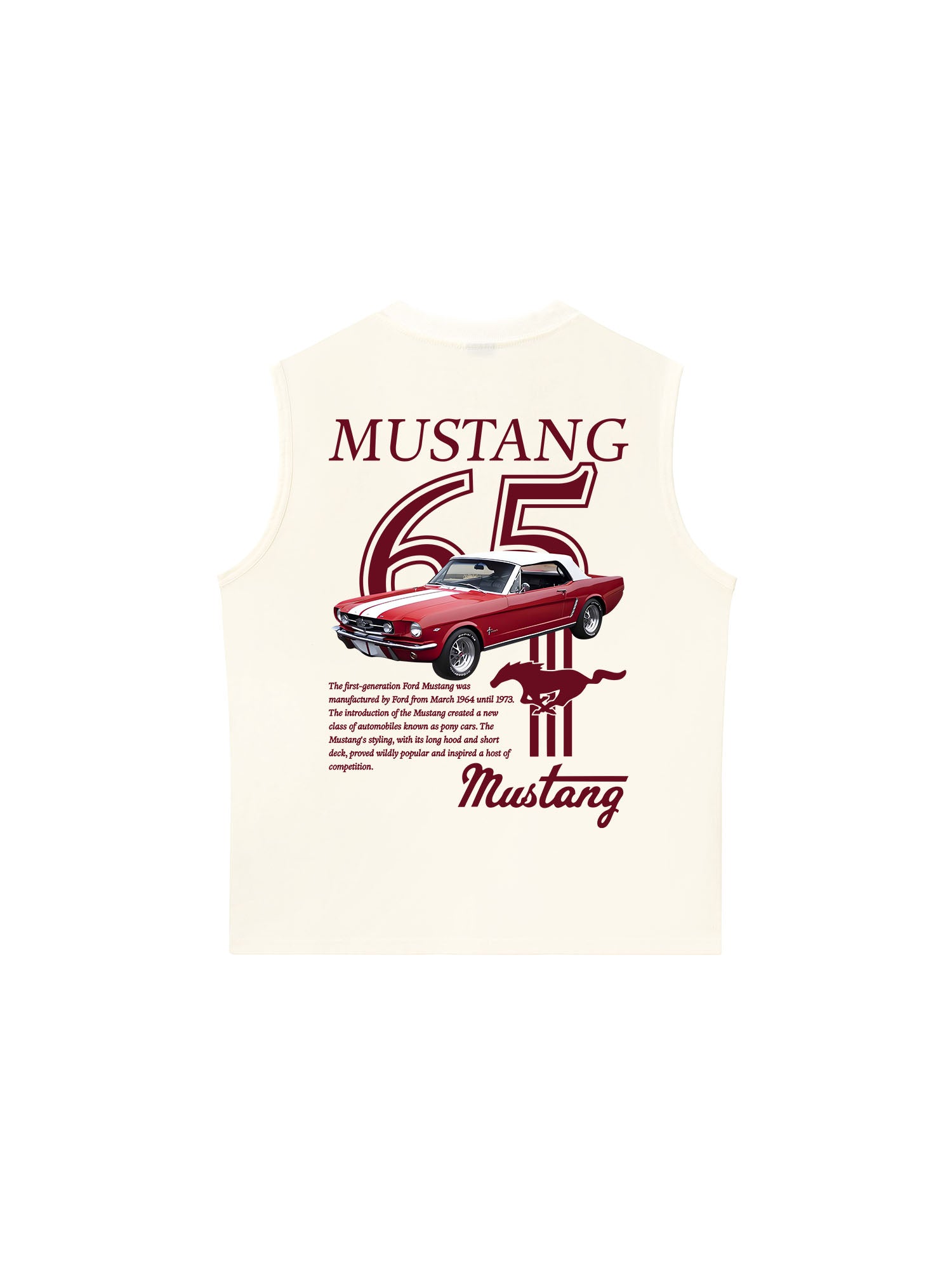 Áo Ba Lỗ Relaxed Fit Ford Mustang 65