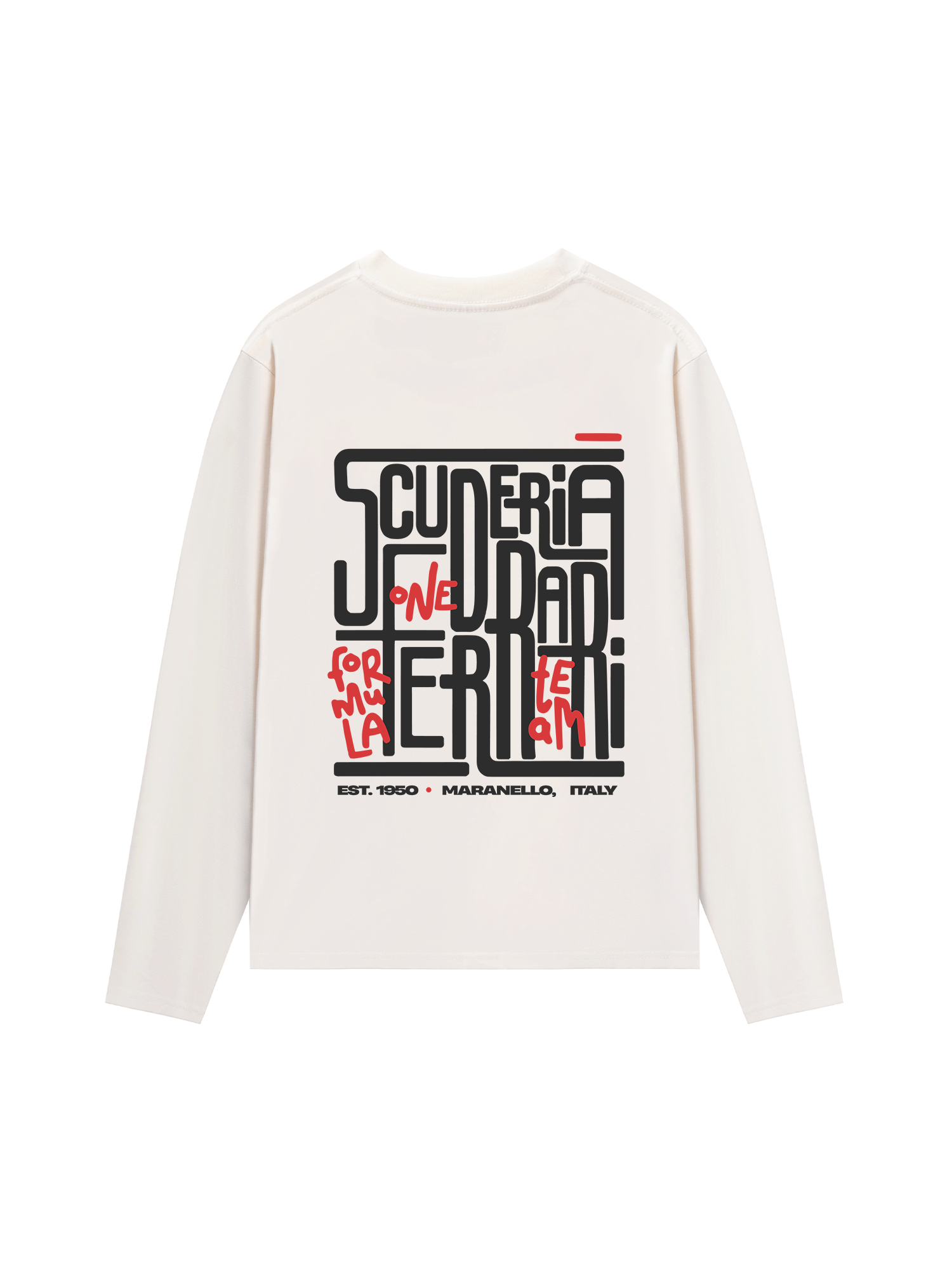 Áo Thun Dài Tay Ferrari Formula One Team