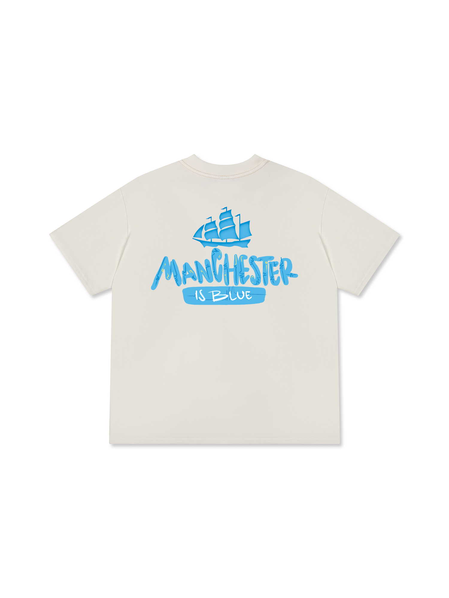 Áo Thun Relaxed Fit Manchester Is Blue Ver 2