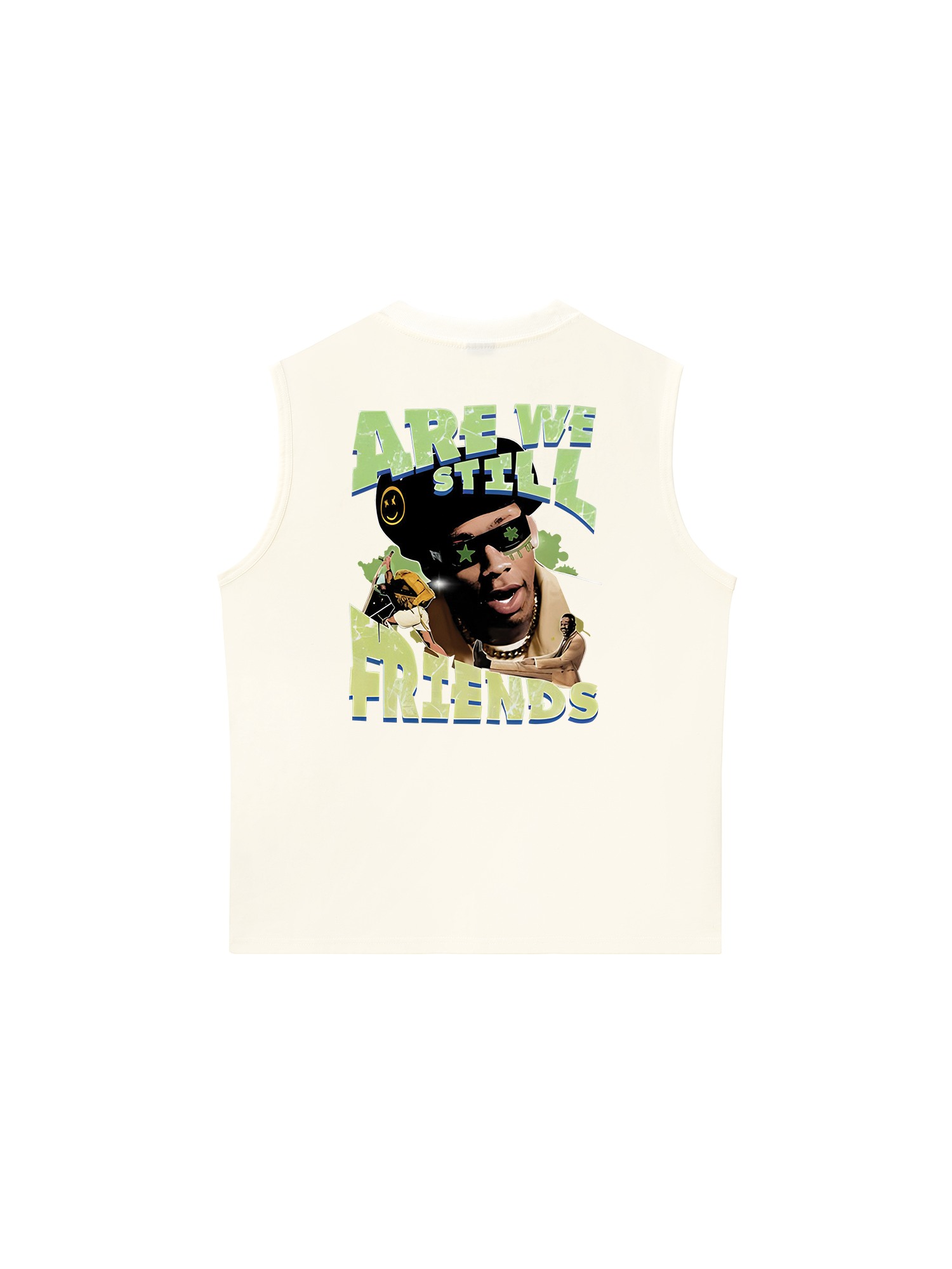 Áo Ba Lỗ Relaxed Fit Rapper Tyler Are We Still Friends