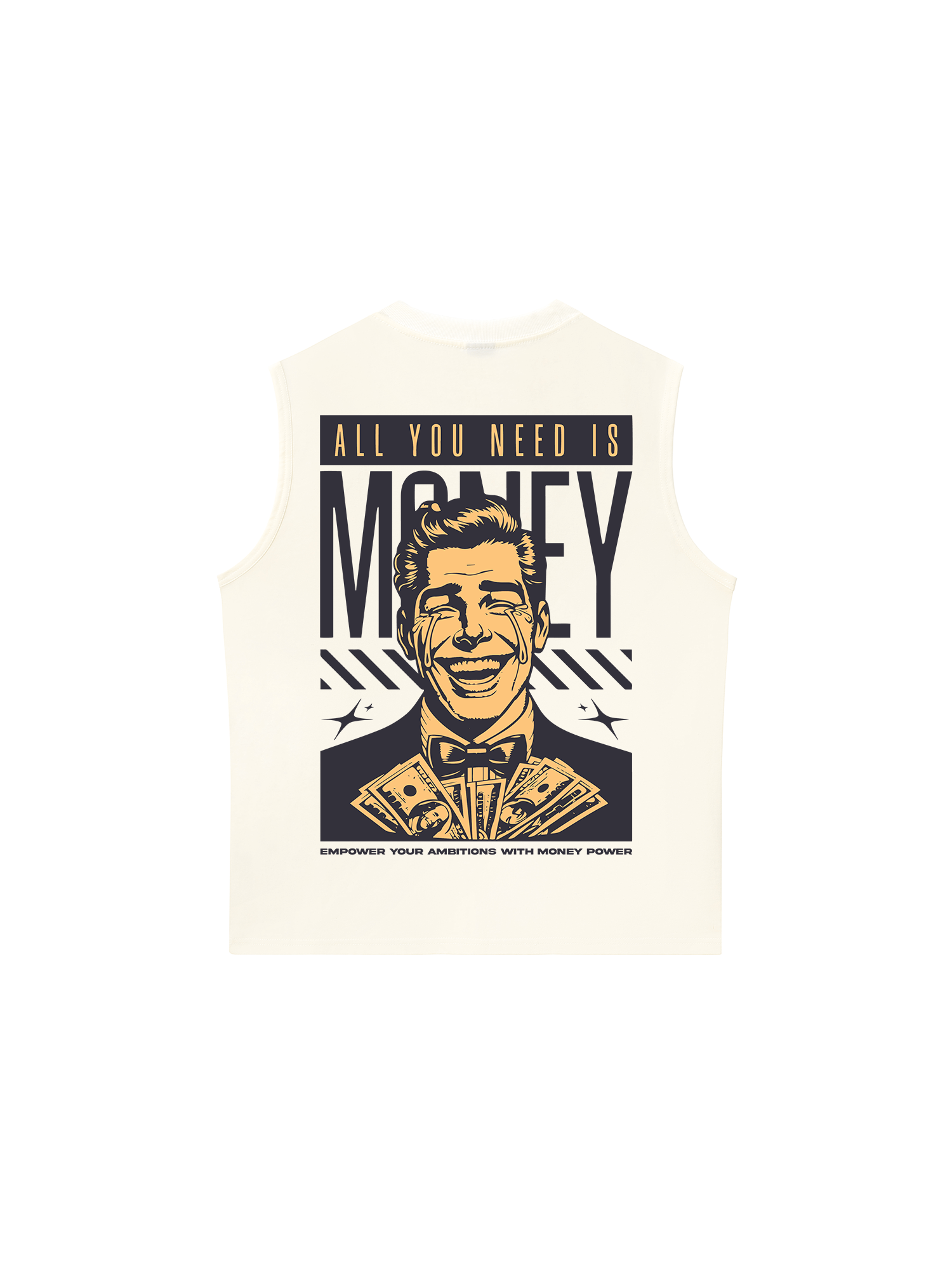 Áo Ba Lỗ Relaxed Fit Money All You Need Is