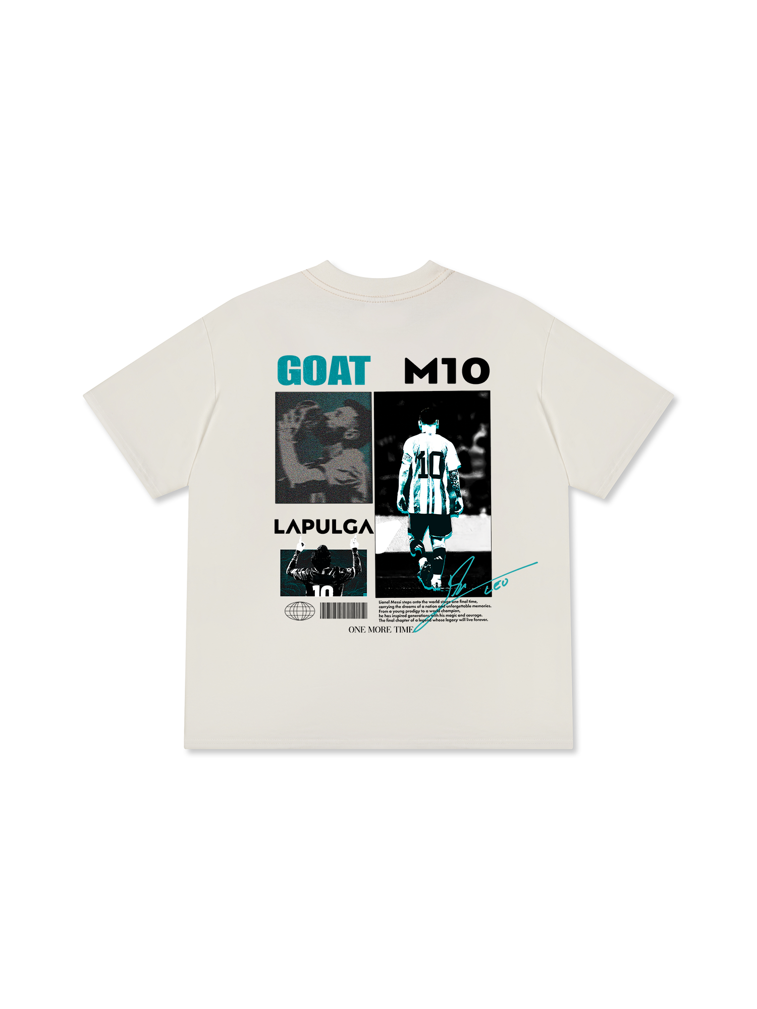 Áo Thun Relaxed Fit M10 - GOAT - ONE MORE TIME