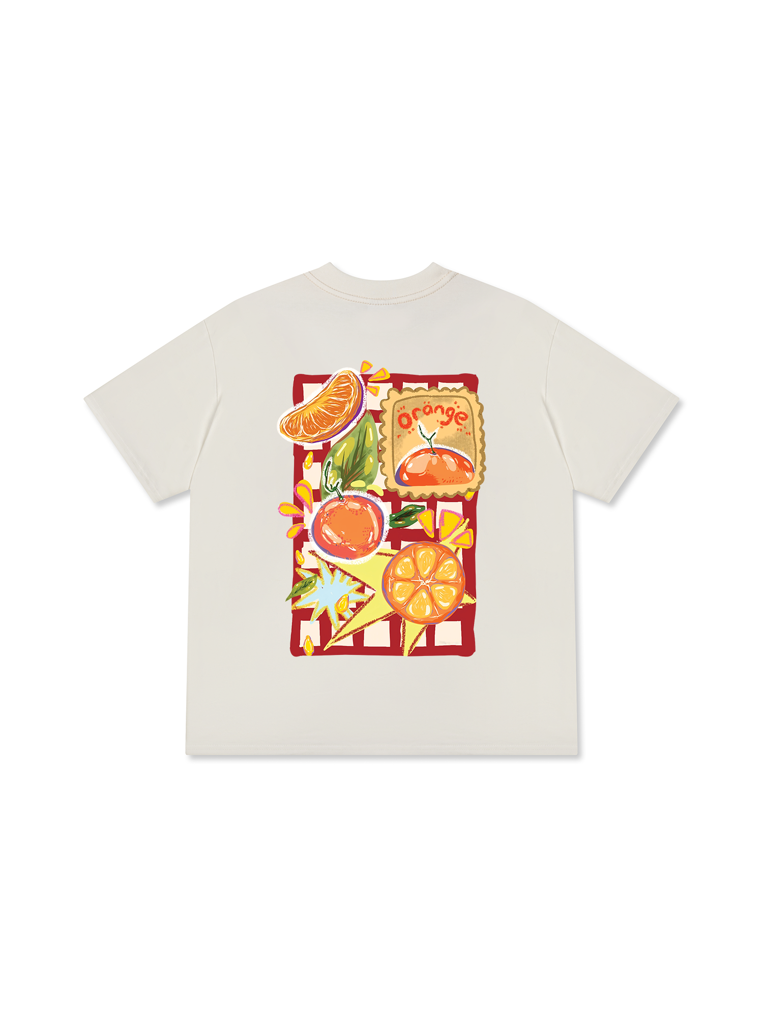Áo Thun Relaxed Fit Orange