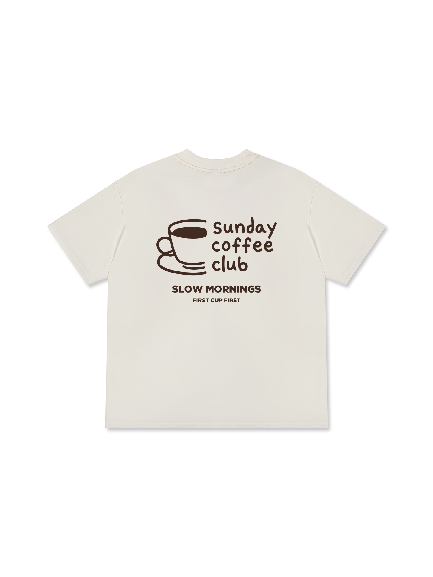 Áo Thun Relaxed Fit Sunday Coffee Club