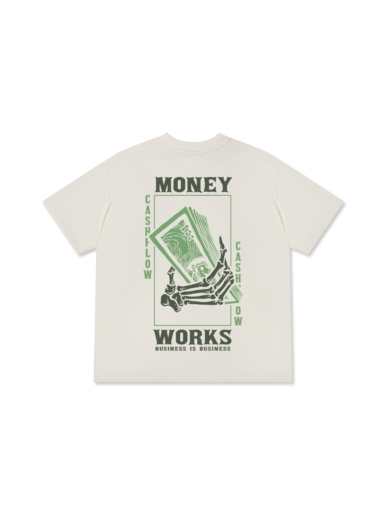 Áo Thun Relaxed Fit Money Works Business Is Business