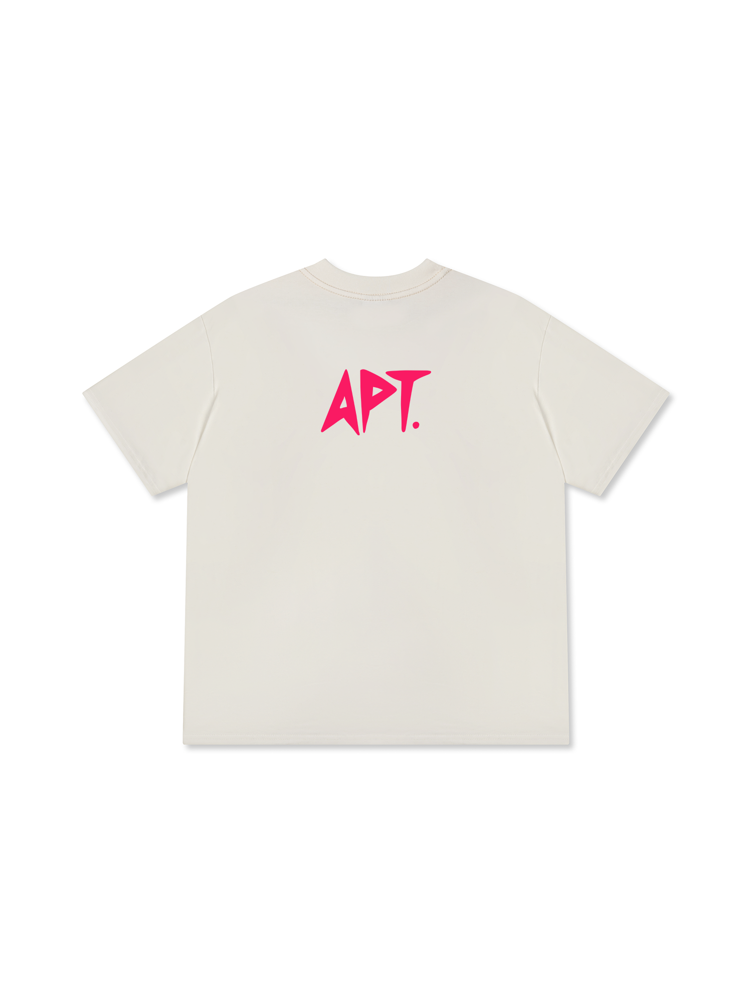 Áo Thun Relaxed Fit Black Pink Cute APT