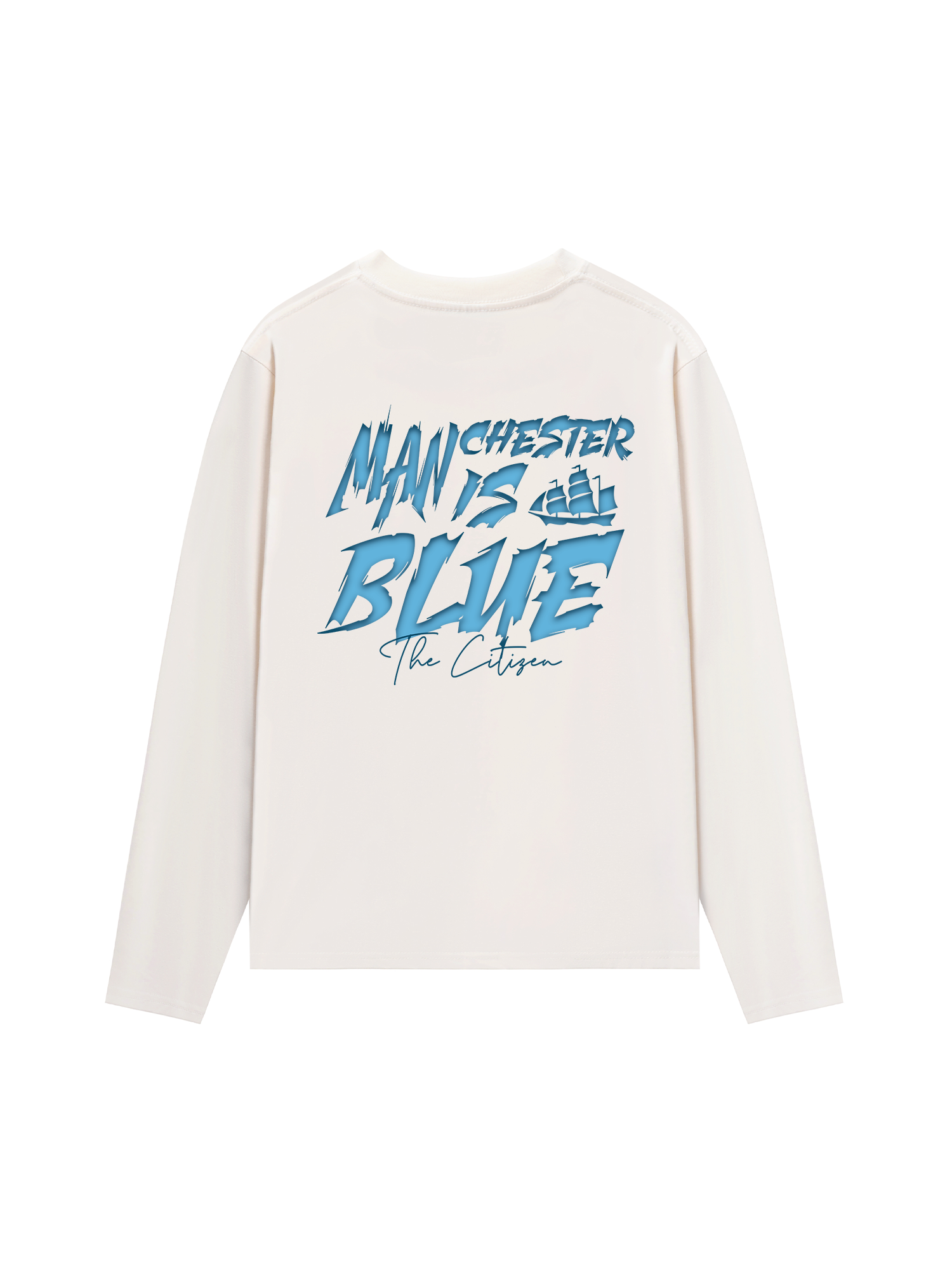 Áo Thun Dài Tay Manchester Is Blue