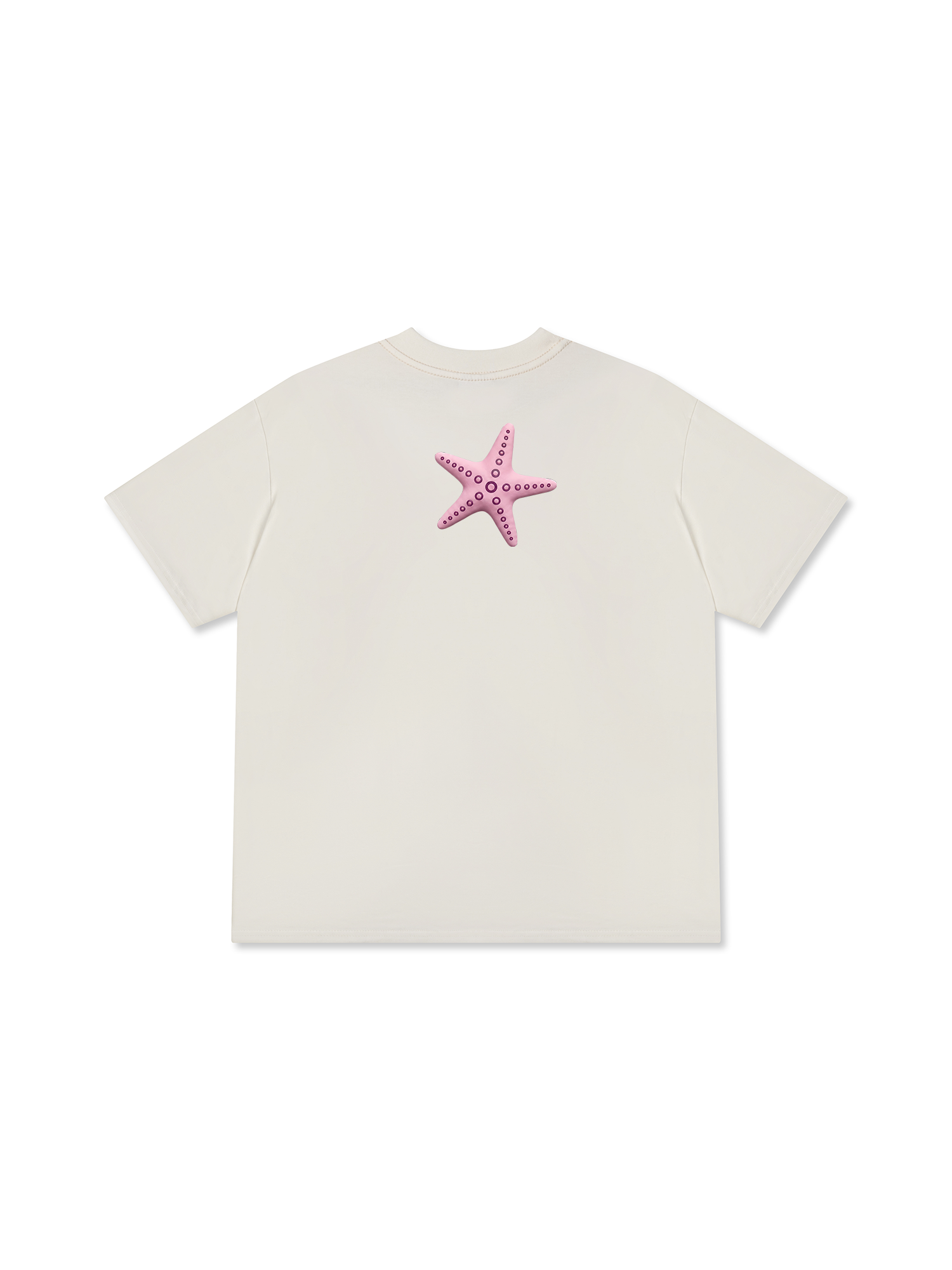 Áo Thun Relaxed Fit Inside Ocean Pink StarFish