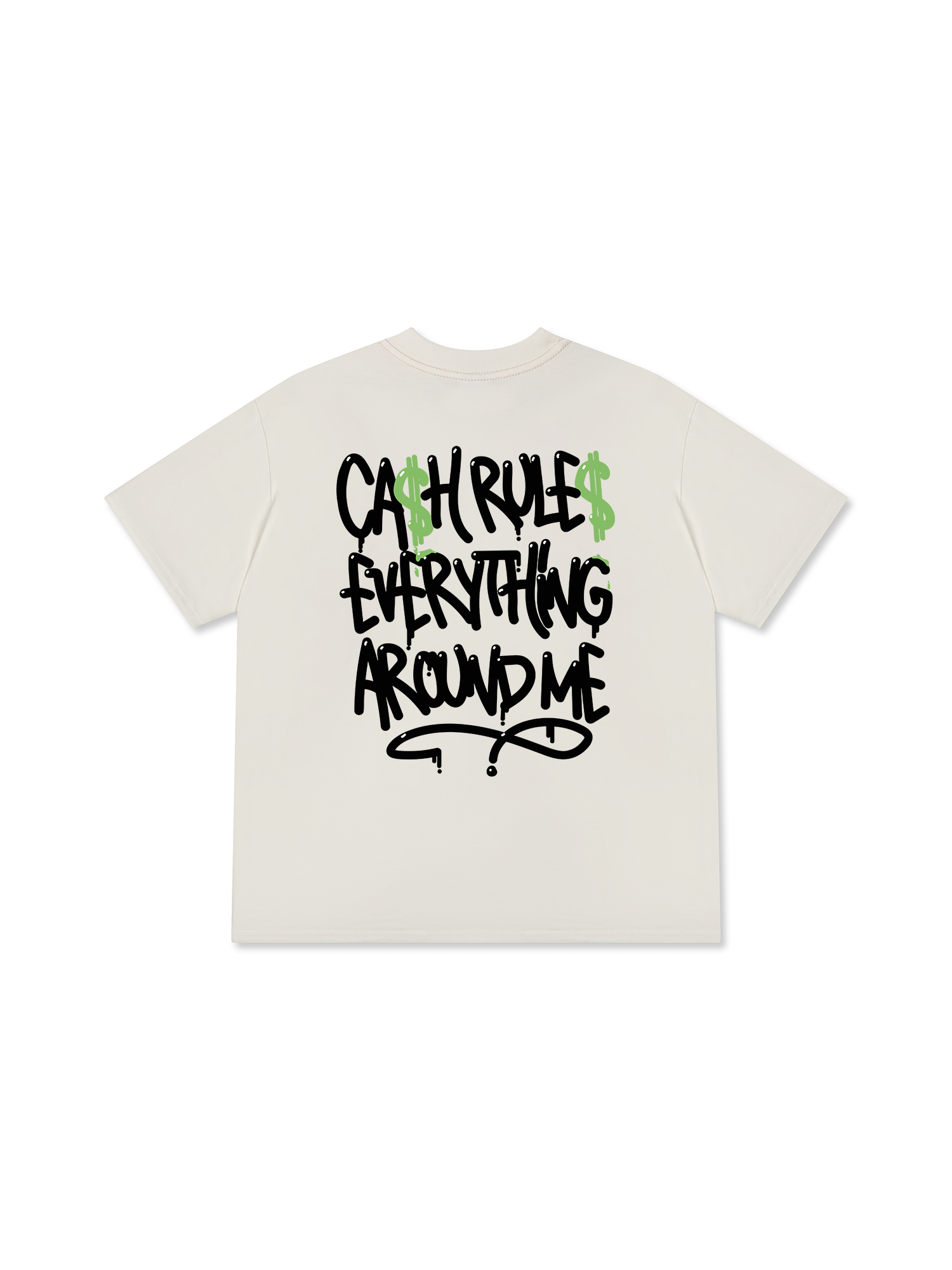 Áo Thun Relaxed Fit Money Cash Rules Everything