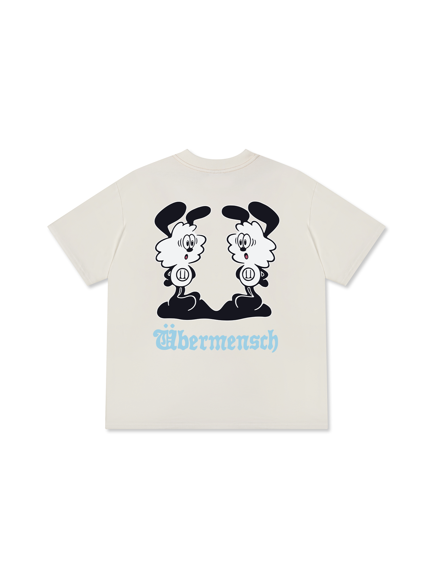 Áo Thun Relaxed Fit Idols Cartoon Mascot Ubermensch