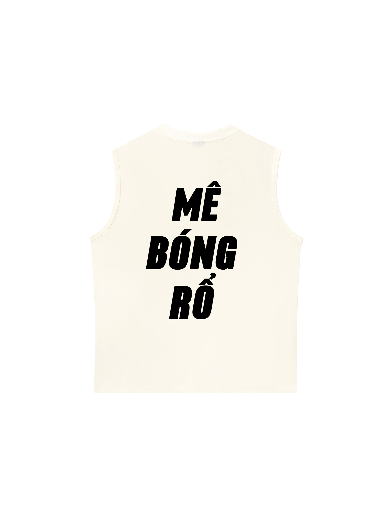 Áo Ba Lỗ Relaxed Fit Mê Bóng Rổ Black And White
