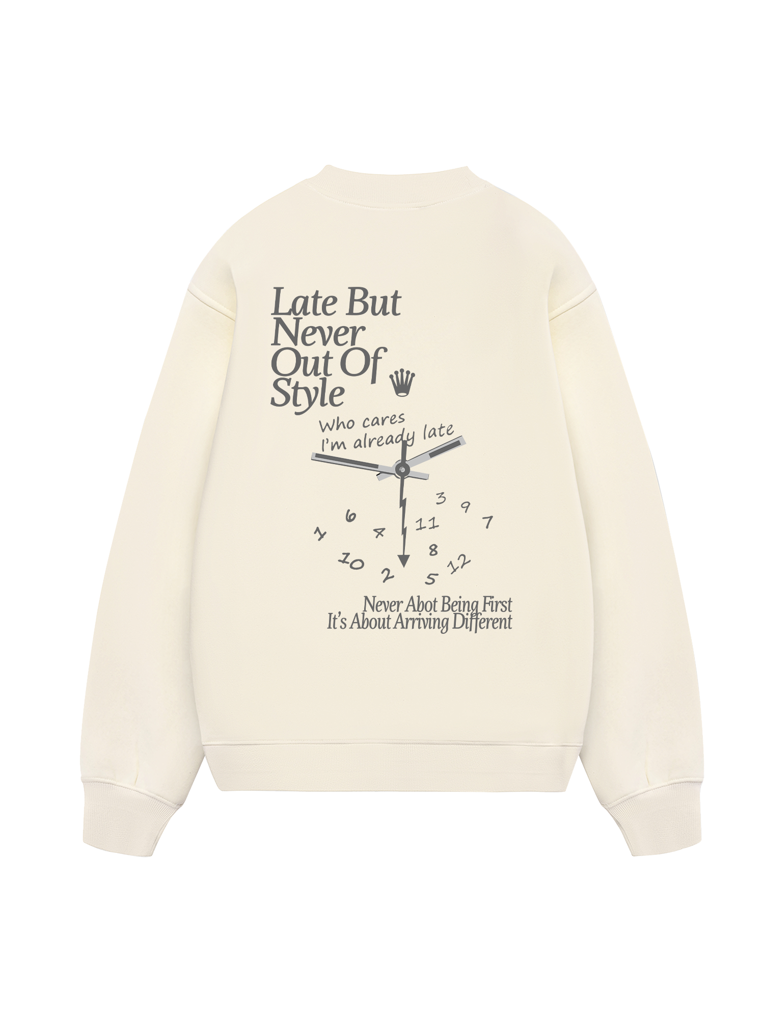 I'm Already Late Sweater