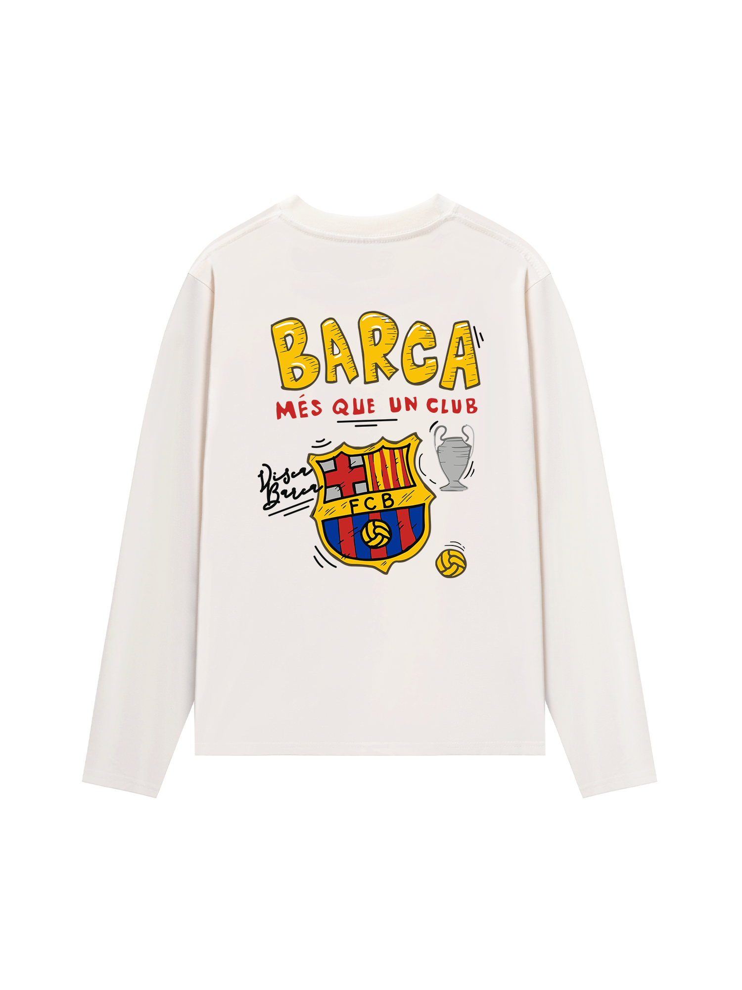 Áo Thun Dài Tay Barca Més Que Un Club