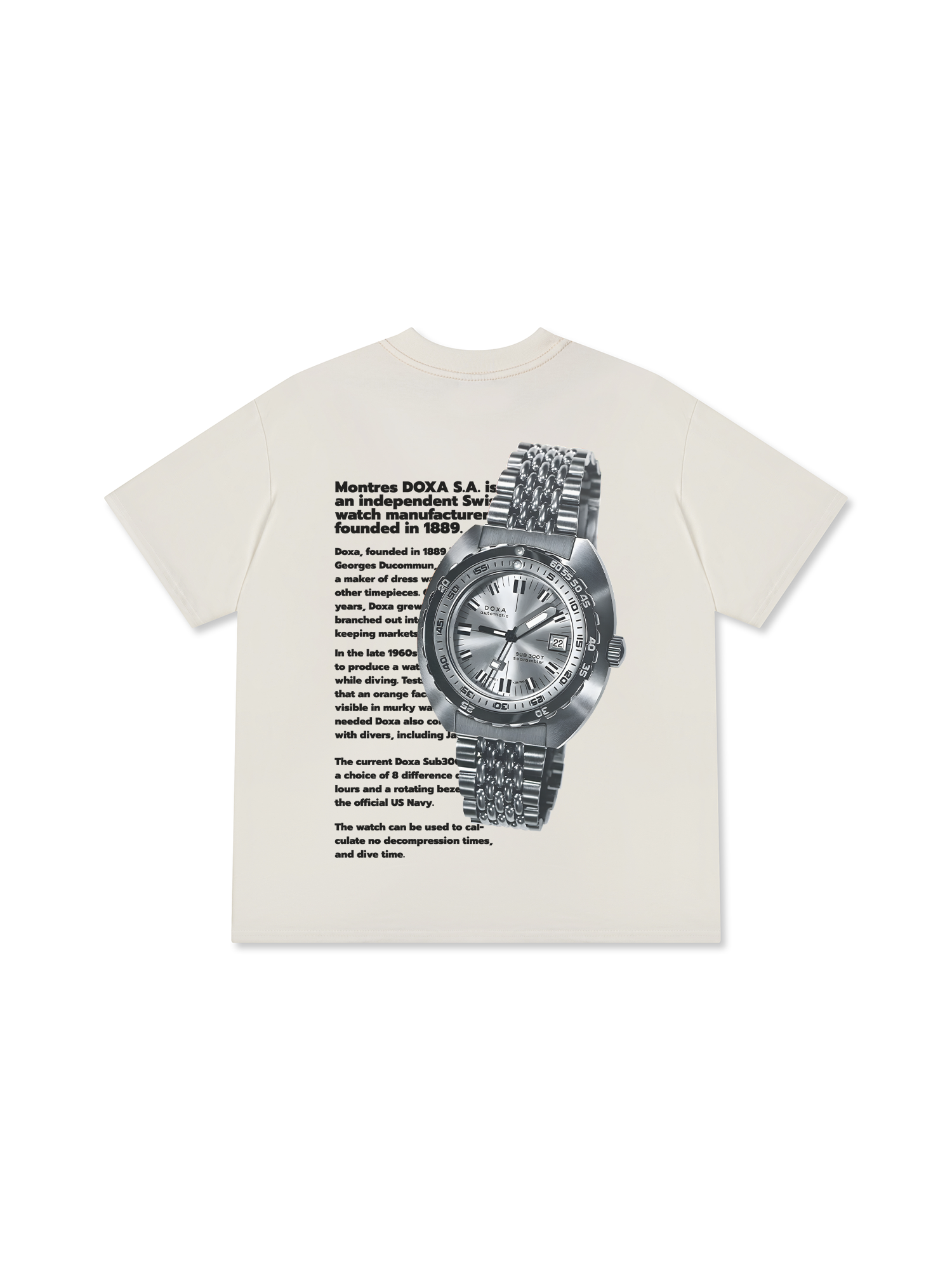 Áo Thun Relaxed Fit Watch Doxa X300