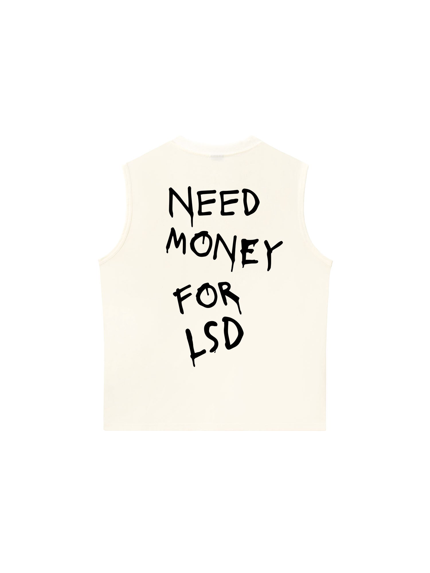 Áo Ba Lỗ Relaxed Fit Need Money For LSD