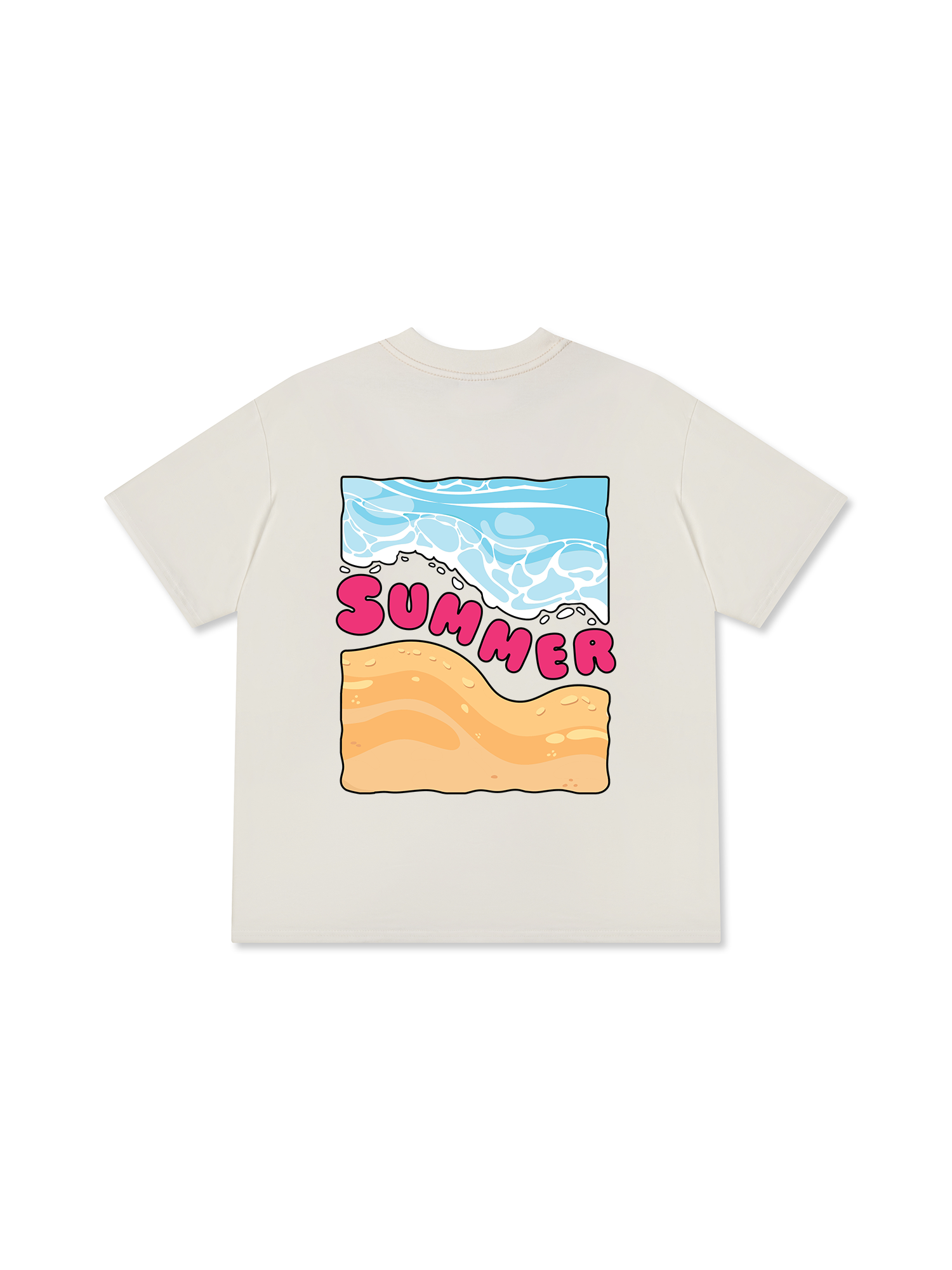 Áo Thun Relaxed Fit Tropical Summer Beach