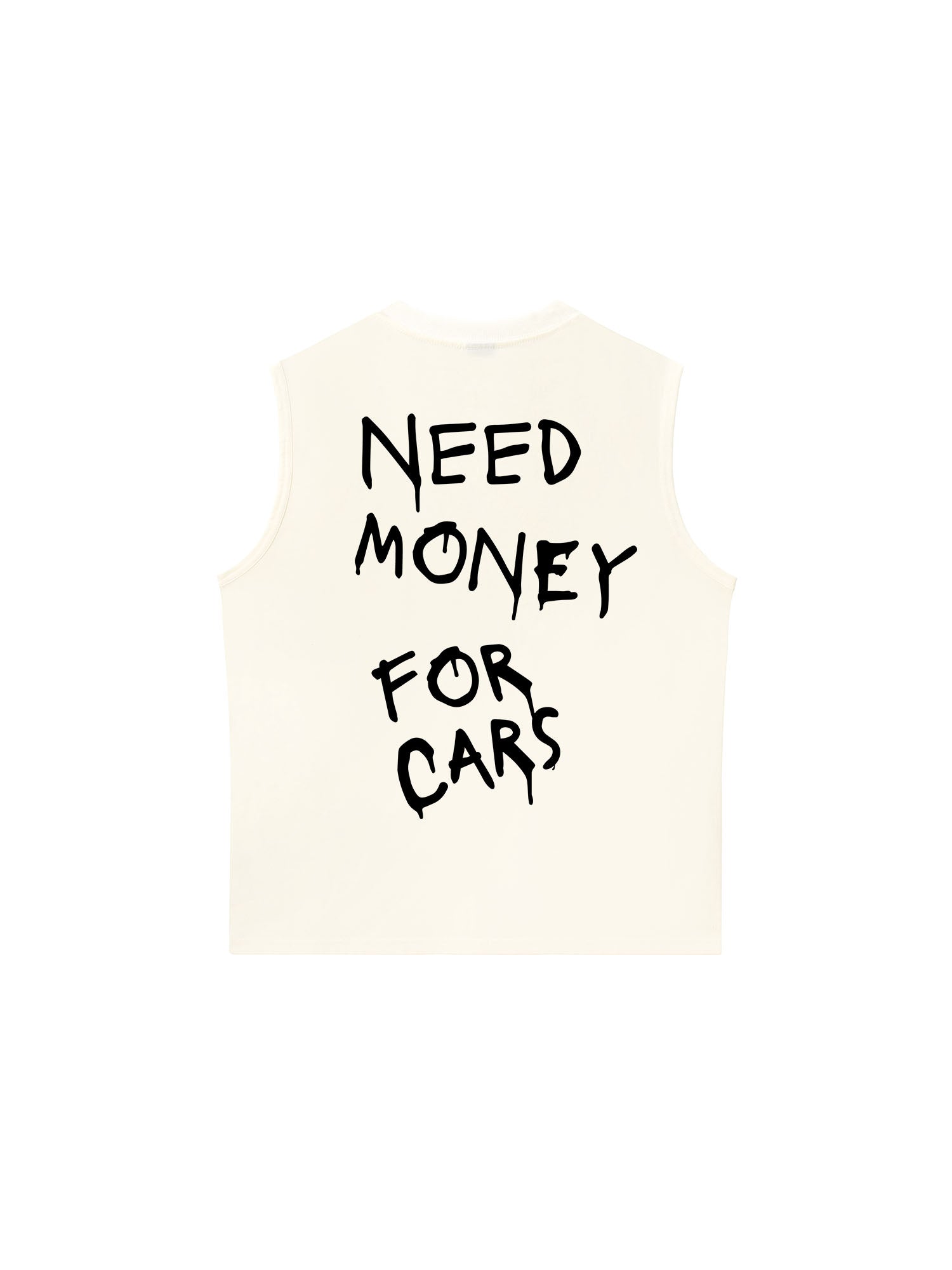 Áo Ba Lỗ Relaxed Fit Need Money For Cars