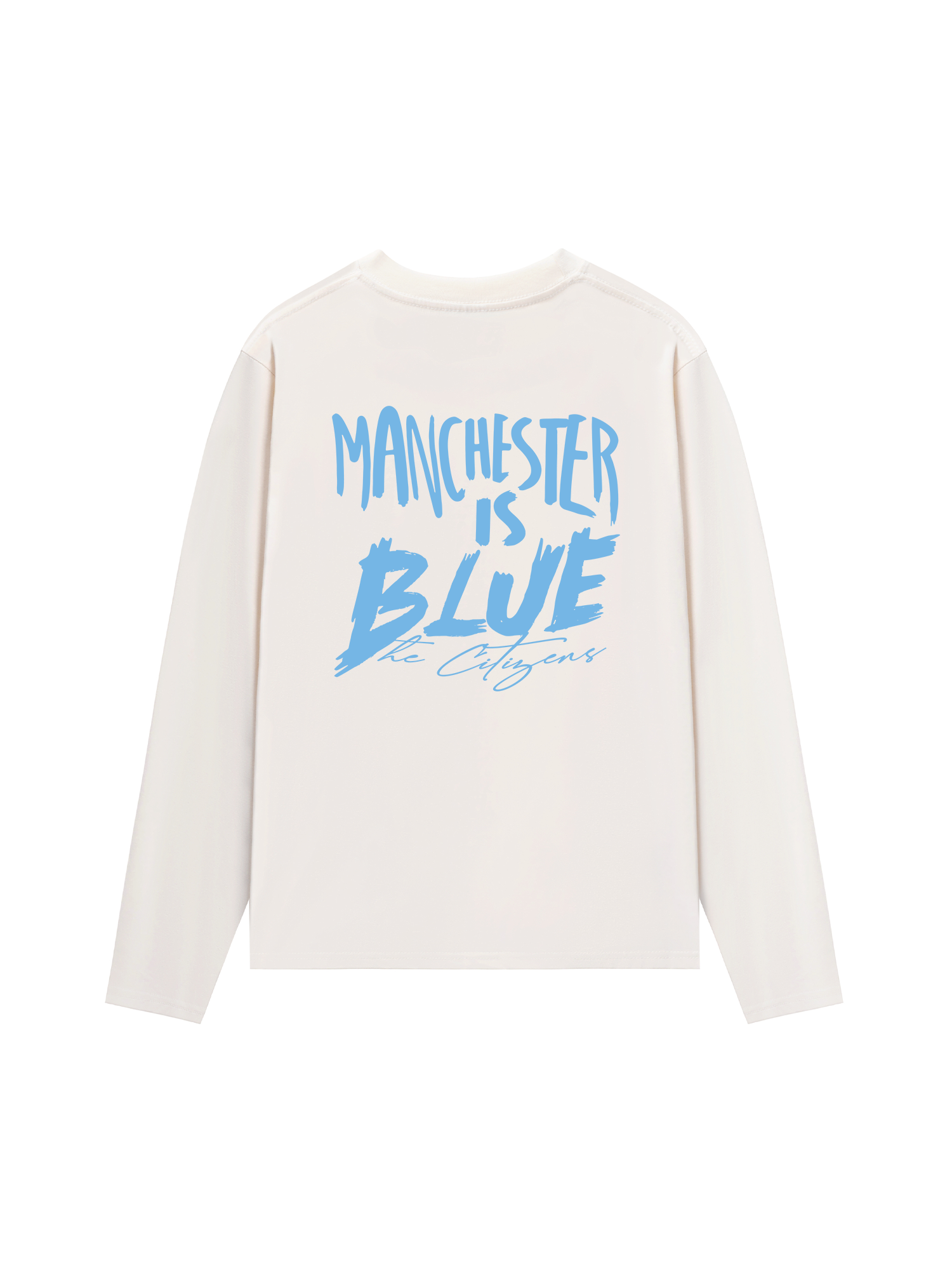 Áo Thun Dài Tay Manchester is Blue