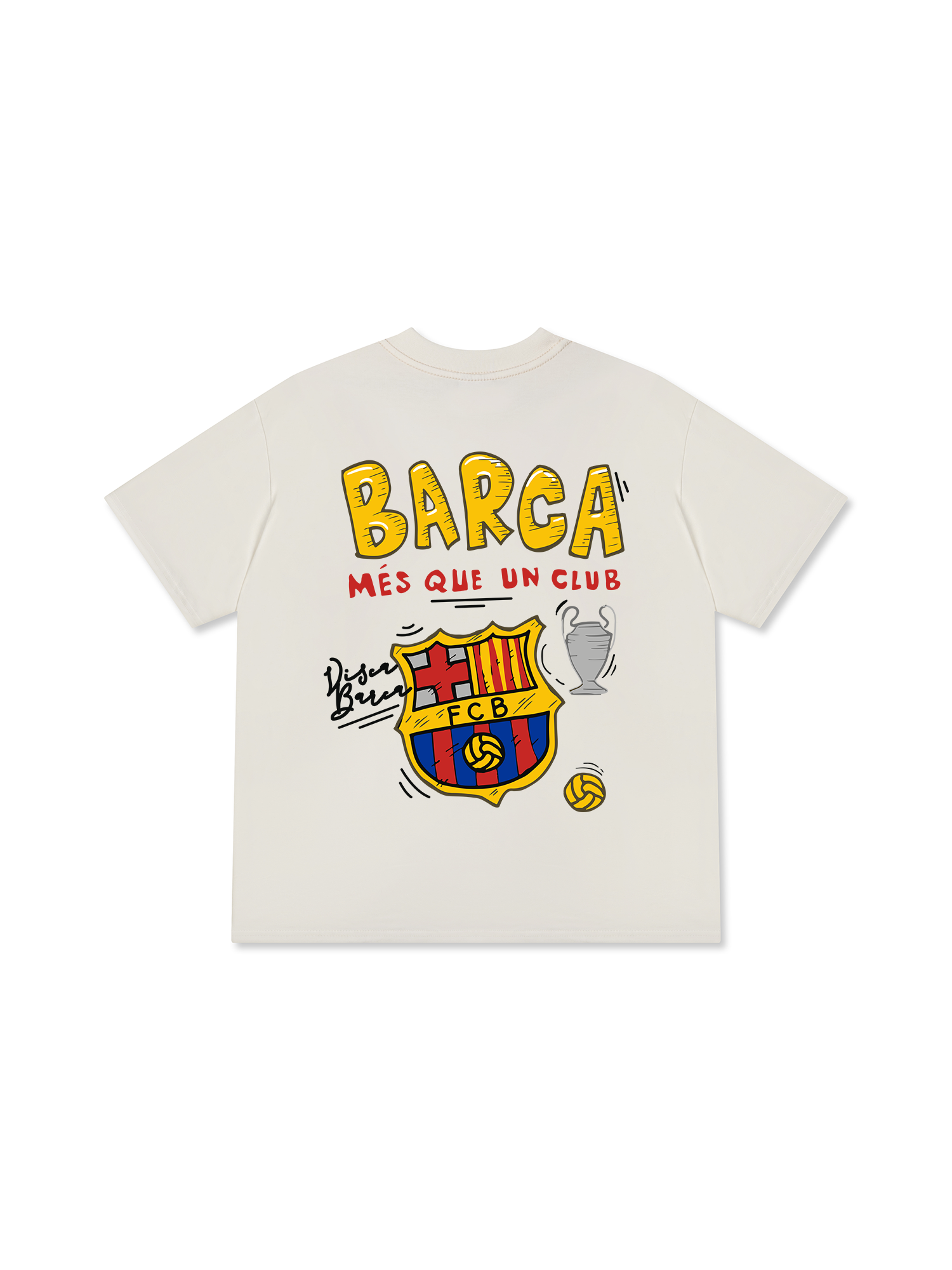 Áo Thun Relaxed Fit Soccer Barca Més Que Un Club