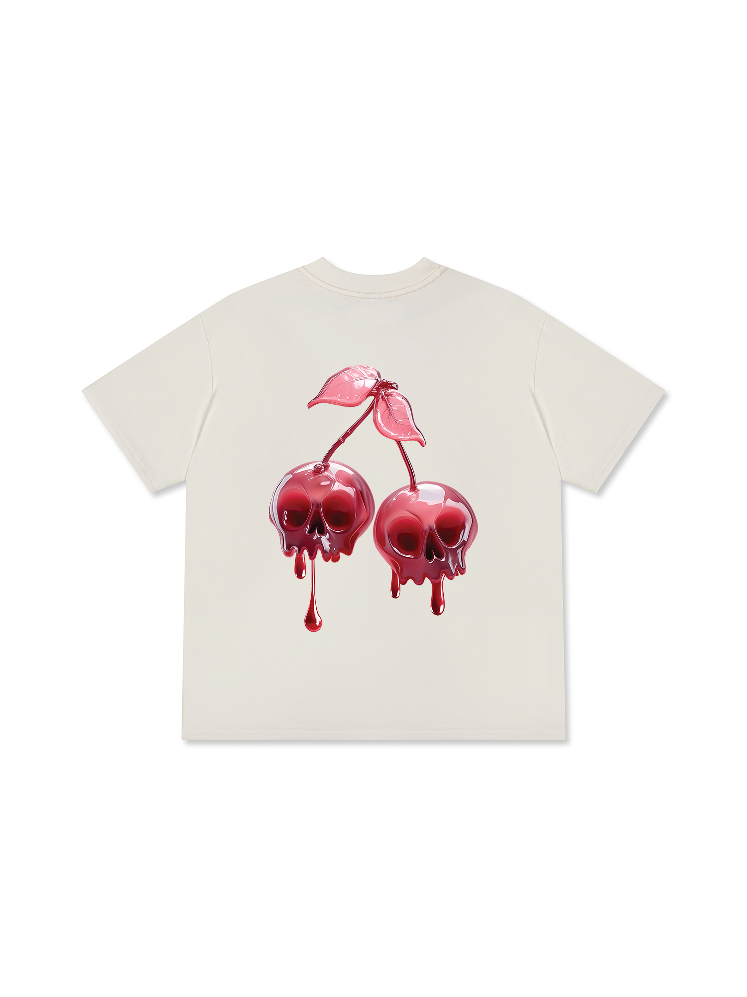 Áo Thun Relaxed Fit Cherry Skull