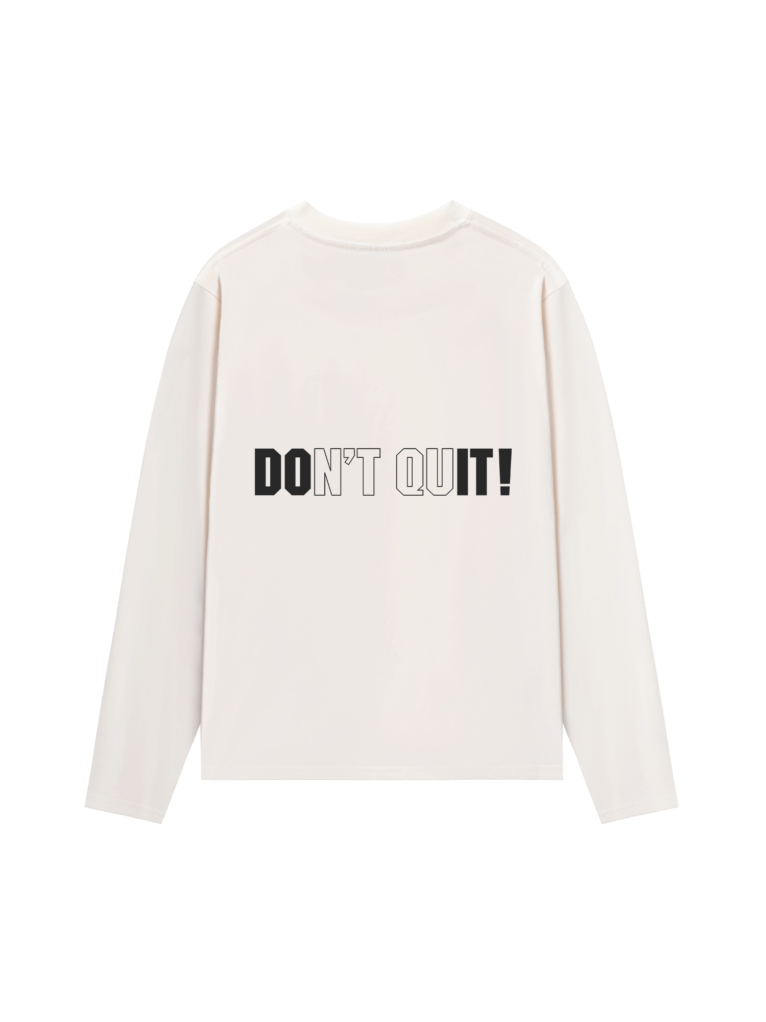 Áo Thun Dài Tay Champions Dont Quit