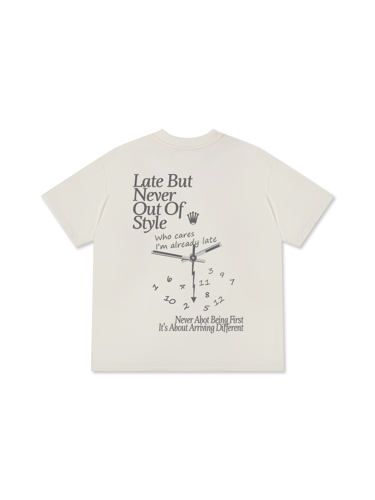 Áo Thun Relaxed Fit I'm Already Late