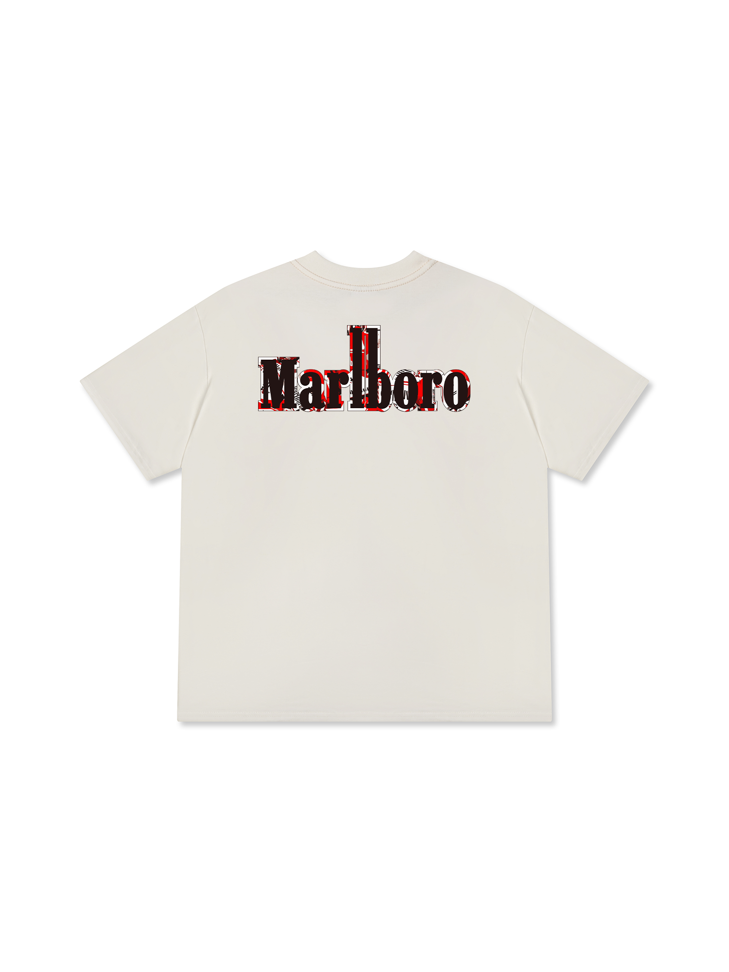 Áo Thun Relaxed Fit Marlboro Mixed Logo