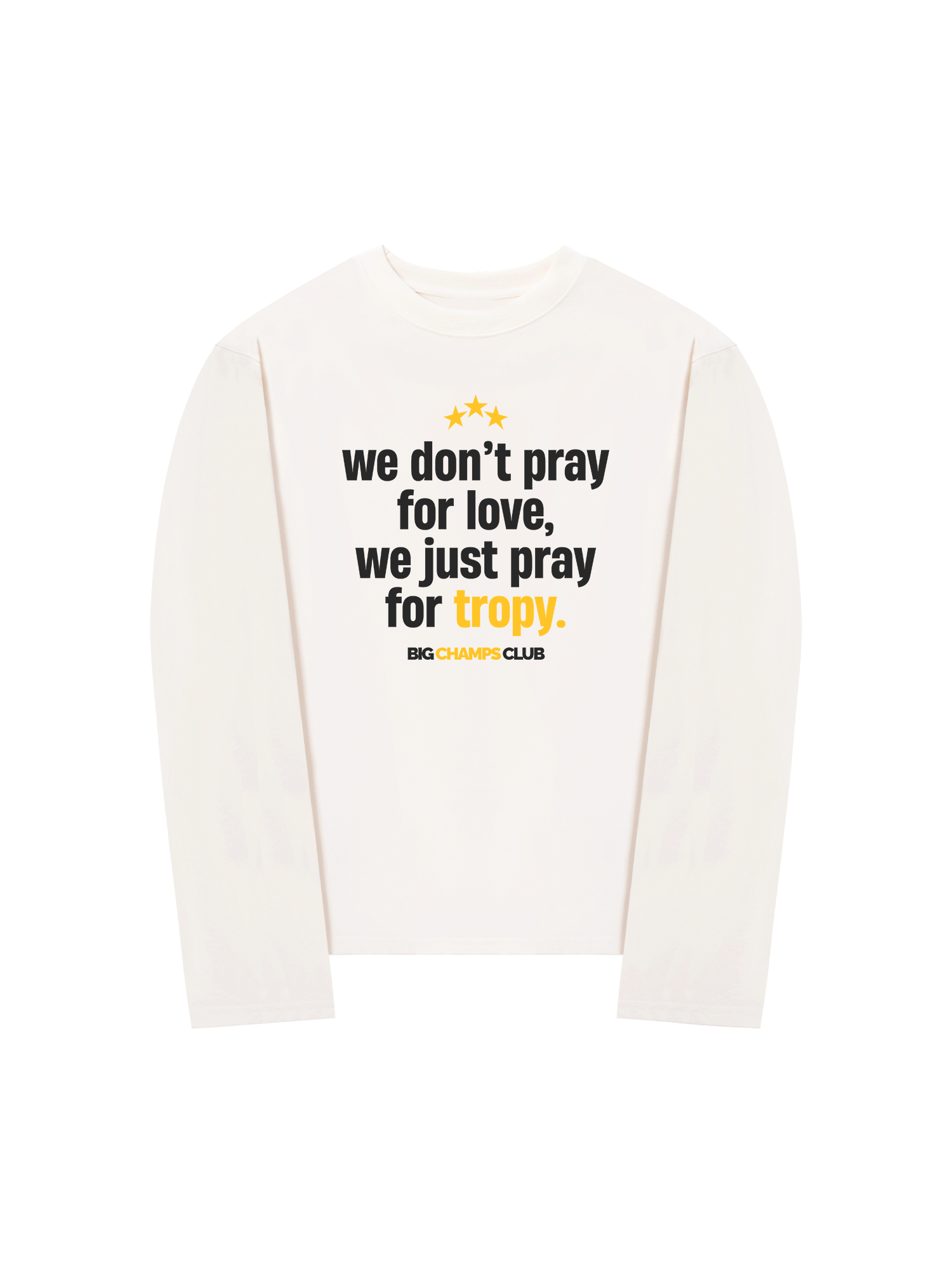 Áo Thun Dài Tay Champions Pray For Tropy