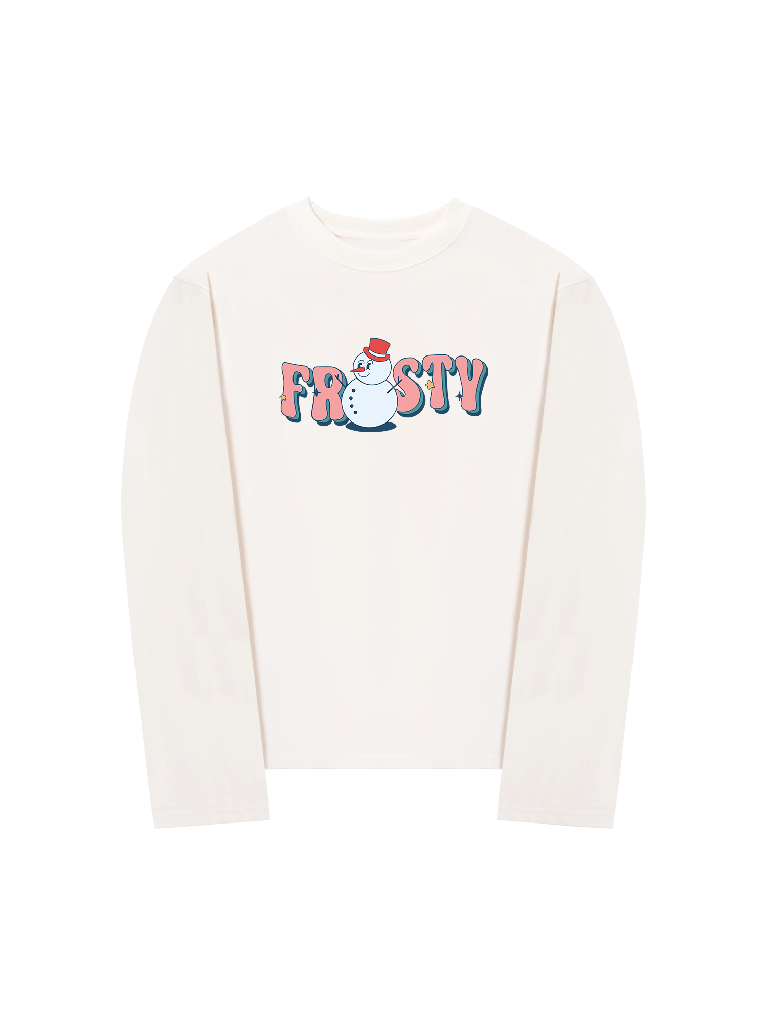 Áo Thun Dài Tay Frosty Snowman
