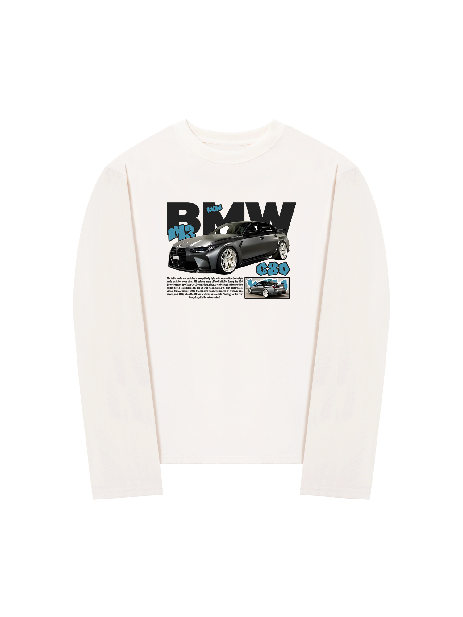 Áo Thun Dài Tay BMW M3 G80 Gravity