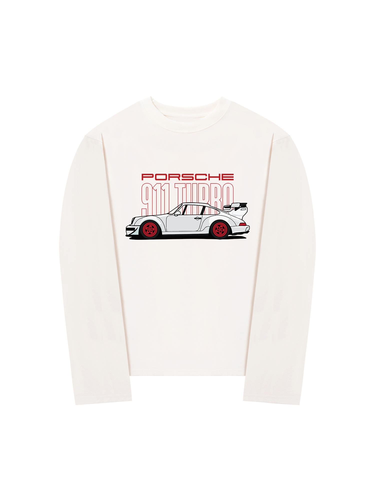 Áo Thun Dài Tay Porsche 911 Turbo