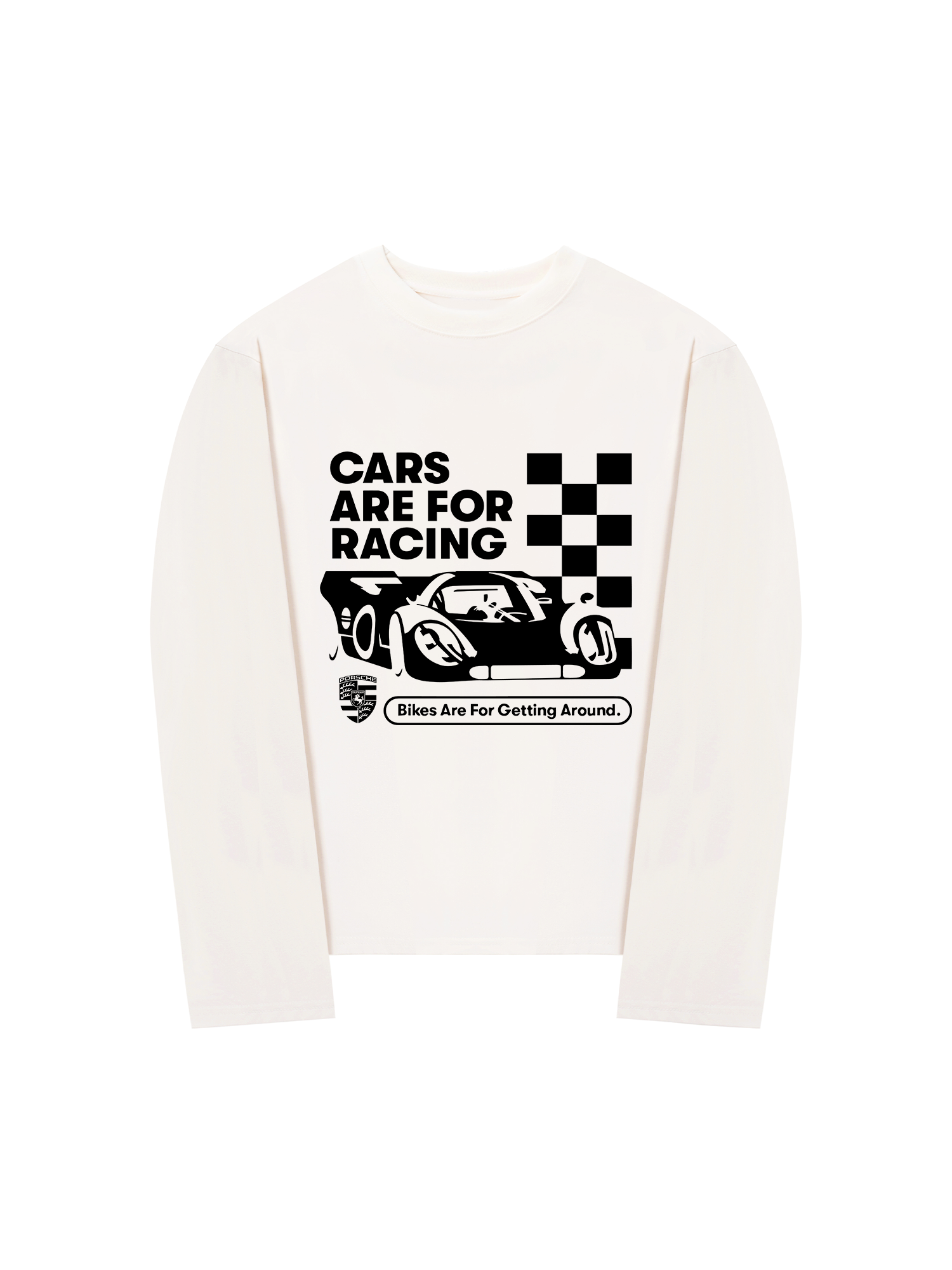 Áo Thun Dài Tay Porsche Cars Are For Racing