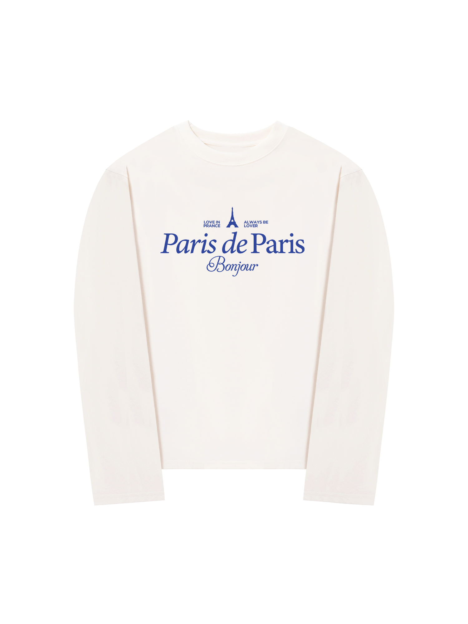 Áo Thun Dài Tay Paris de Paris