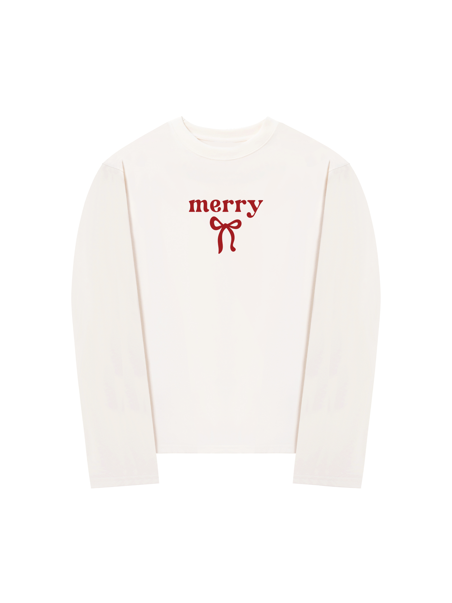 Áo Thun Dài Tay Merry Bow