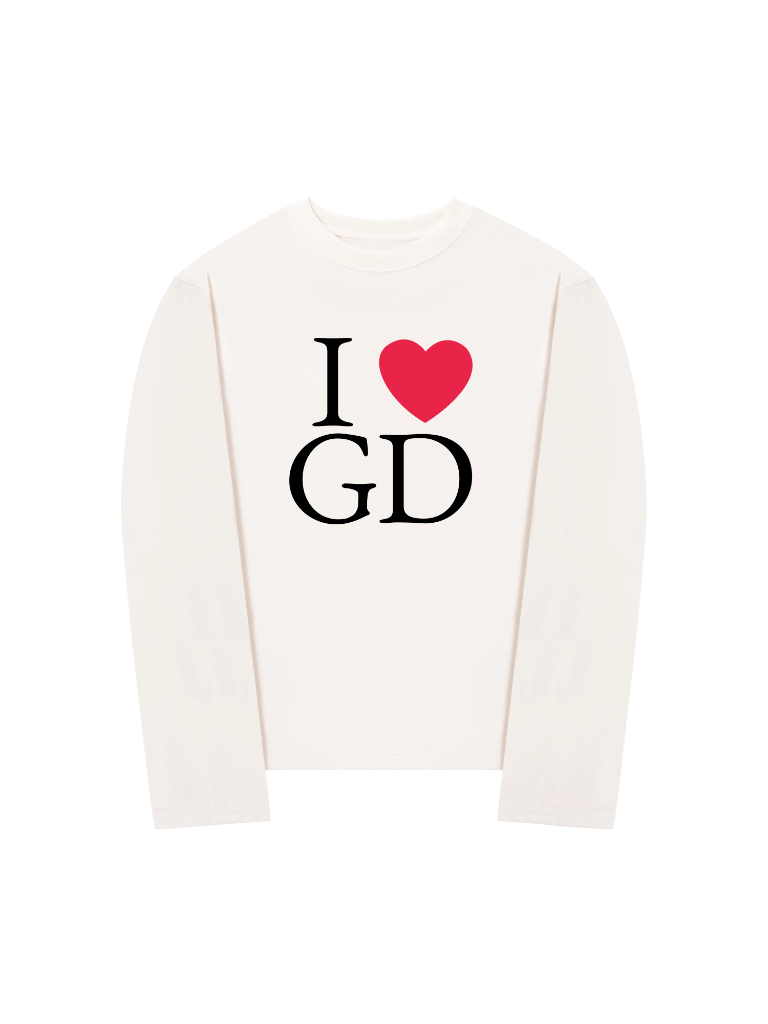 Áo Thun Dài Tay I Love GD