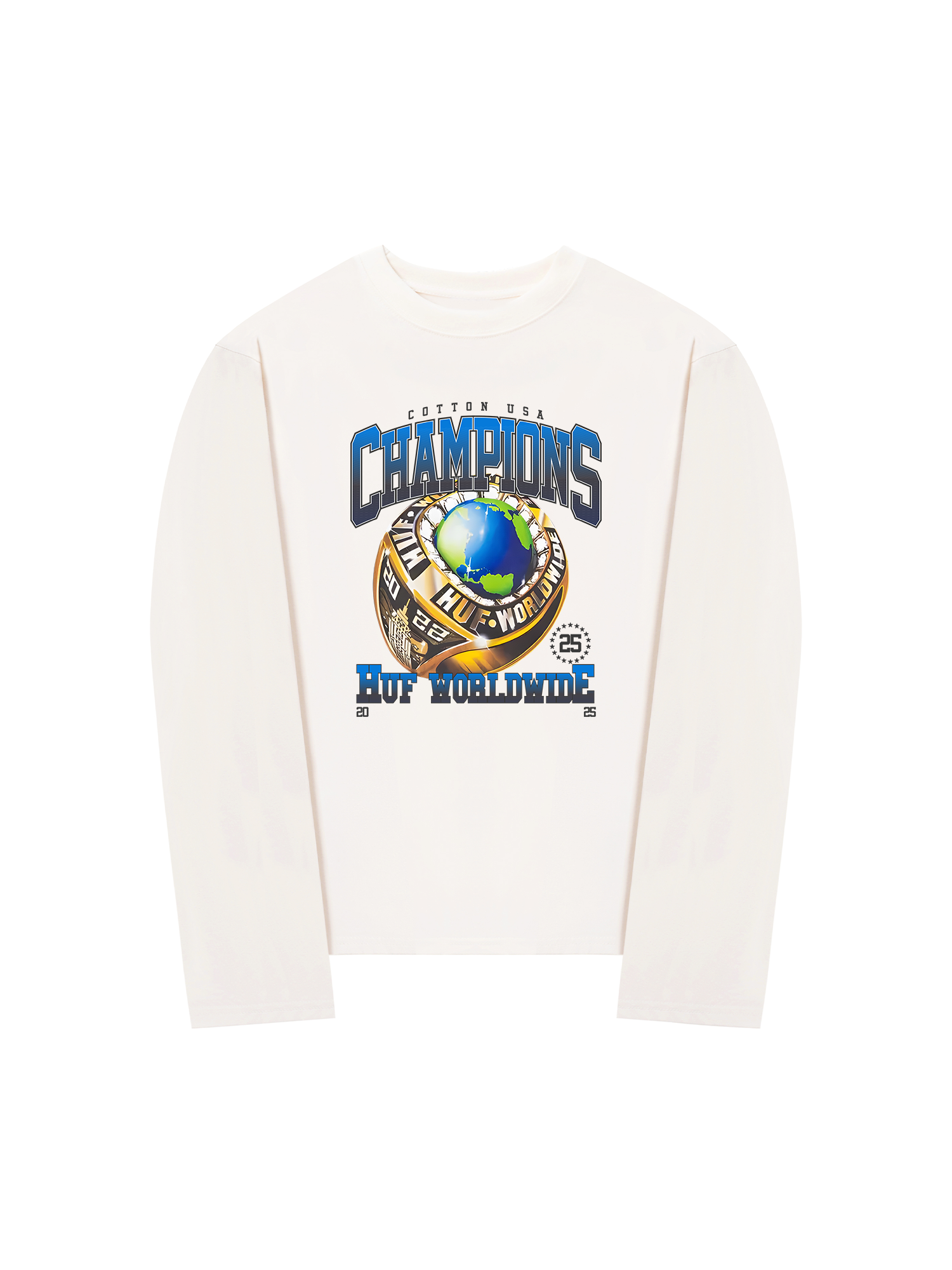 Áo Thun Dài Tay Champions Huf Worldwide