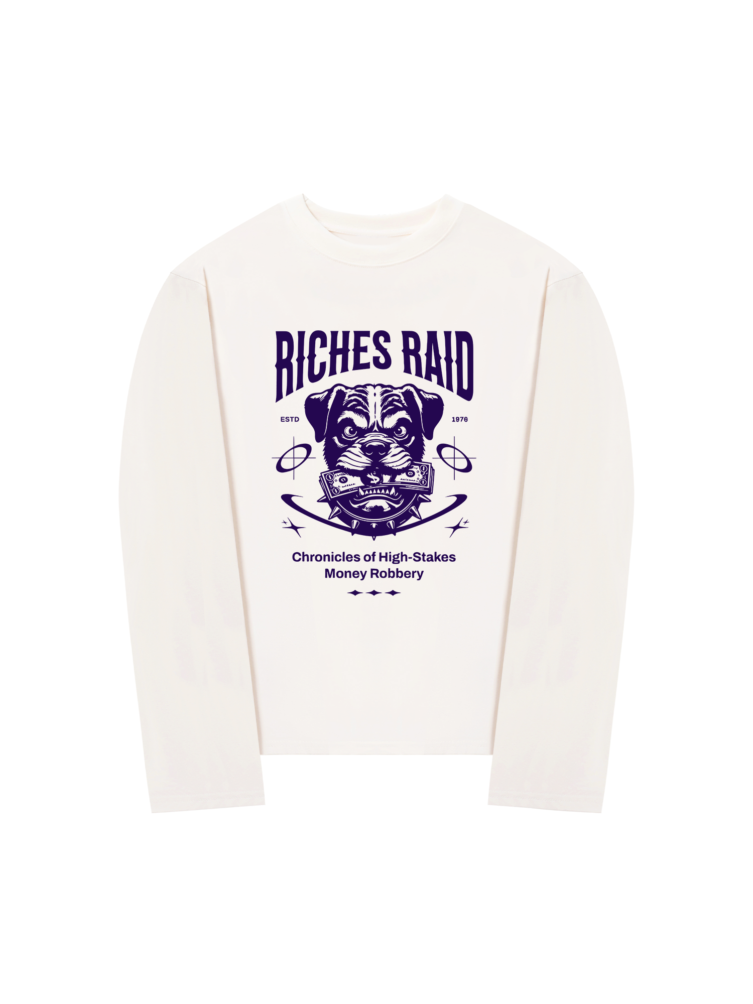 Áo Thun Dài Tay Money Riches Raid