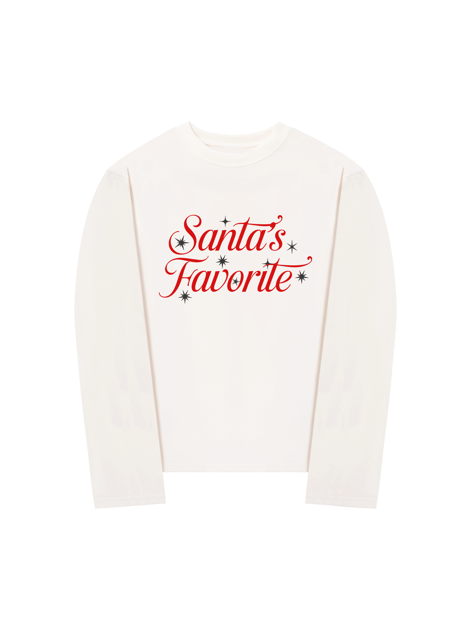 Áo Thun Dài Tay Santa_s Favorite