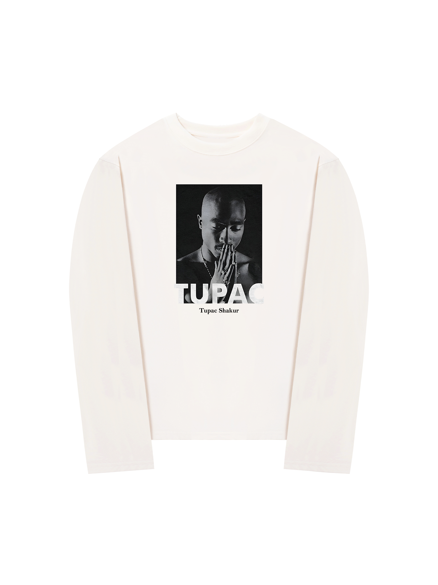 Áo Thun Dài Tay Rapper Tupac Shakur