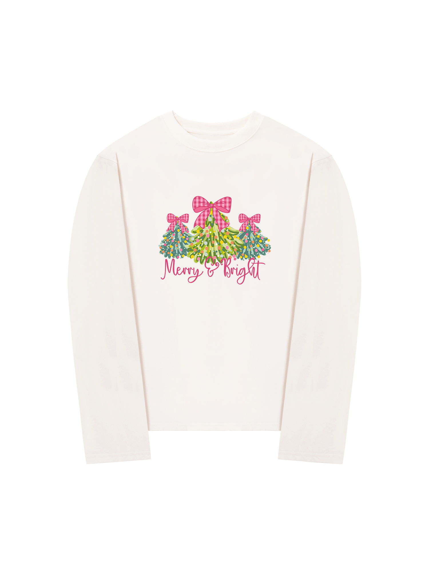 Áo Thun Dài Tay Merry & Bright