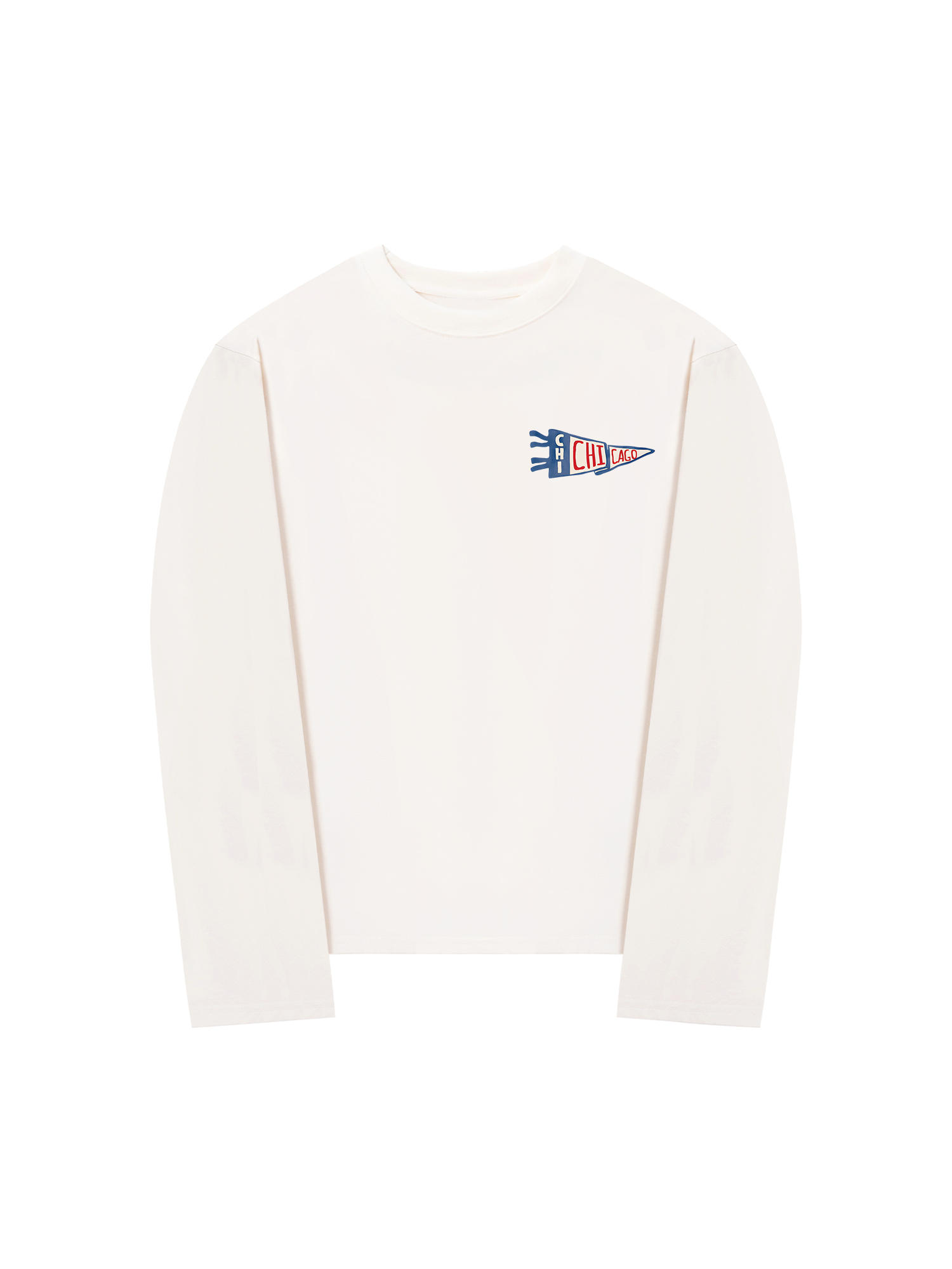 Áo Thun Dài Tay Chicago Baseball