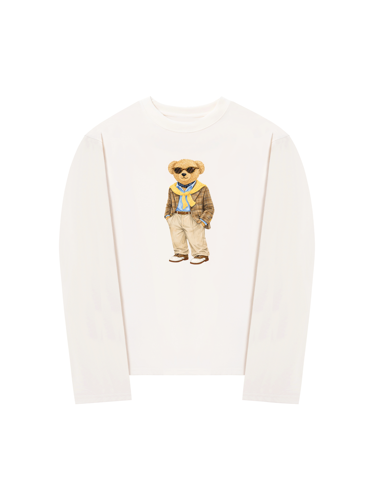 Áo Thun Dài Tay Gentle Bear