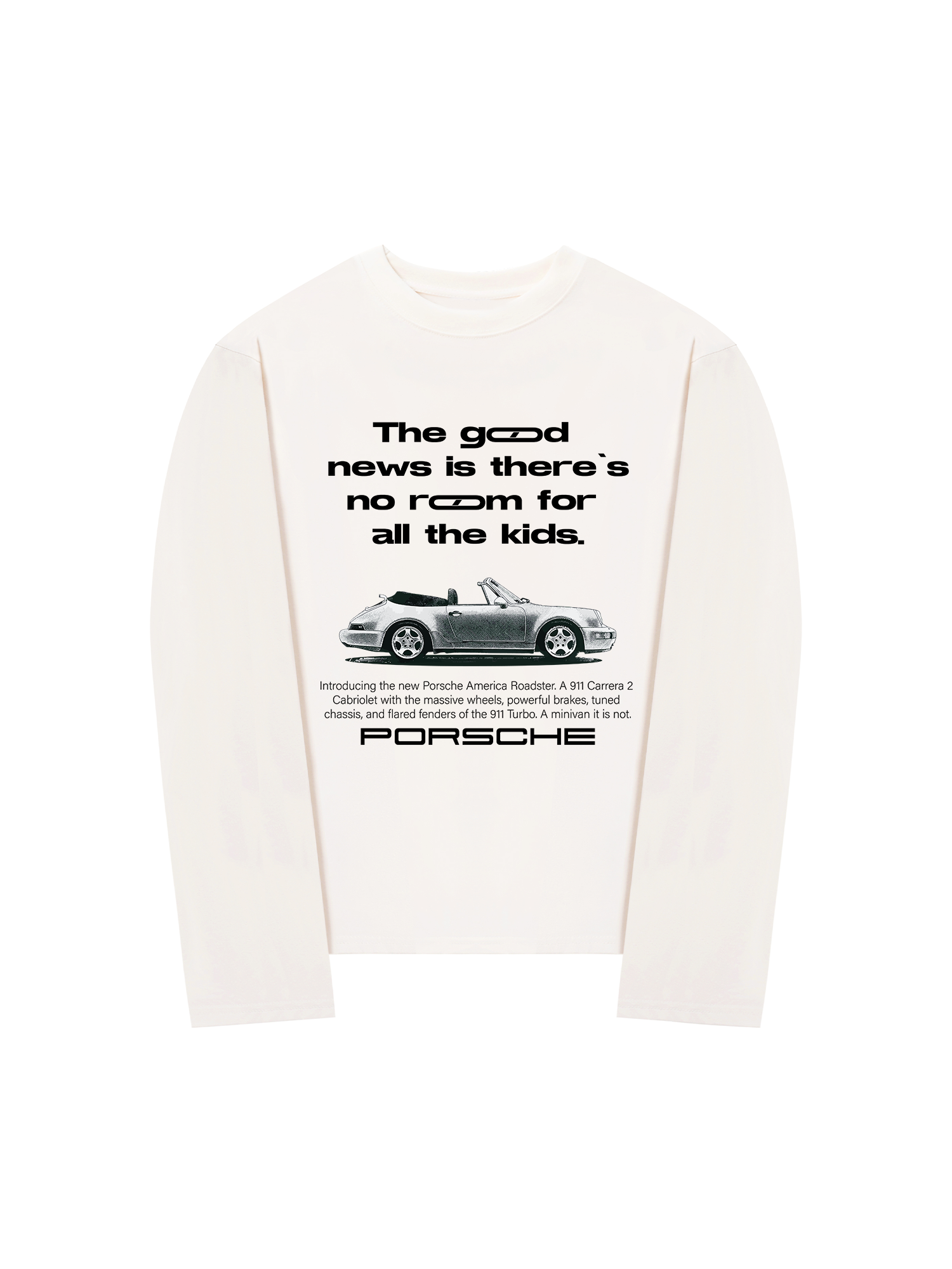 Áo Thun Dài Tay Porsche The Good New