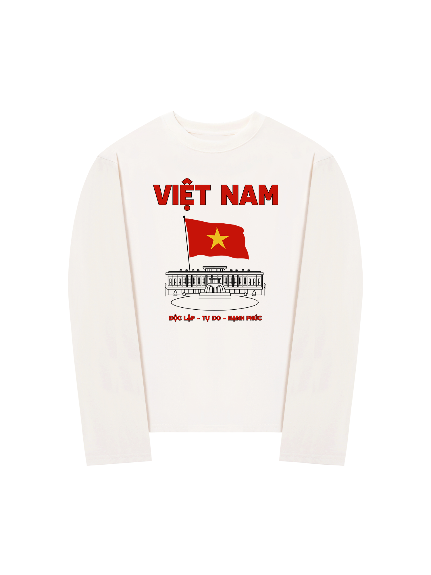 Áo Thun Dài Tay Việt Nam Độc Lập