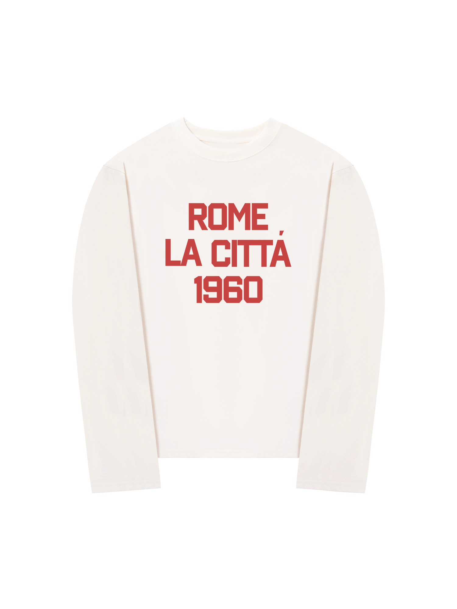 Áo Thun Dài Tay Rome La Citta