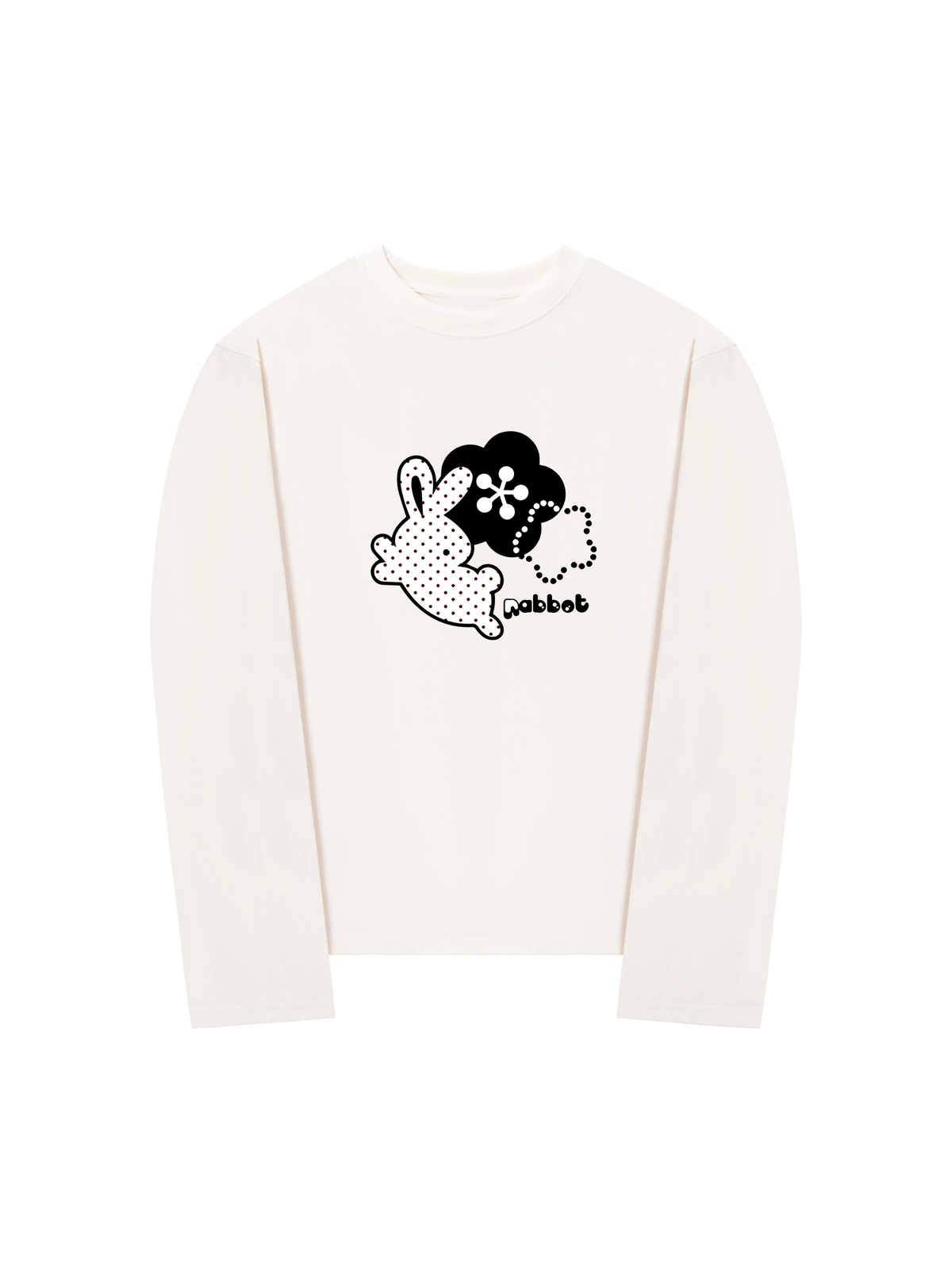 Áo Thun Dài Tay Dotty Mood Cute Bunny