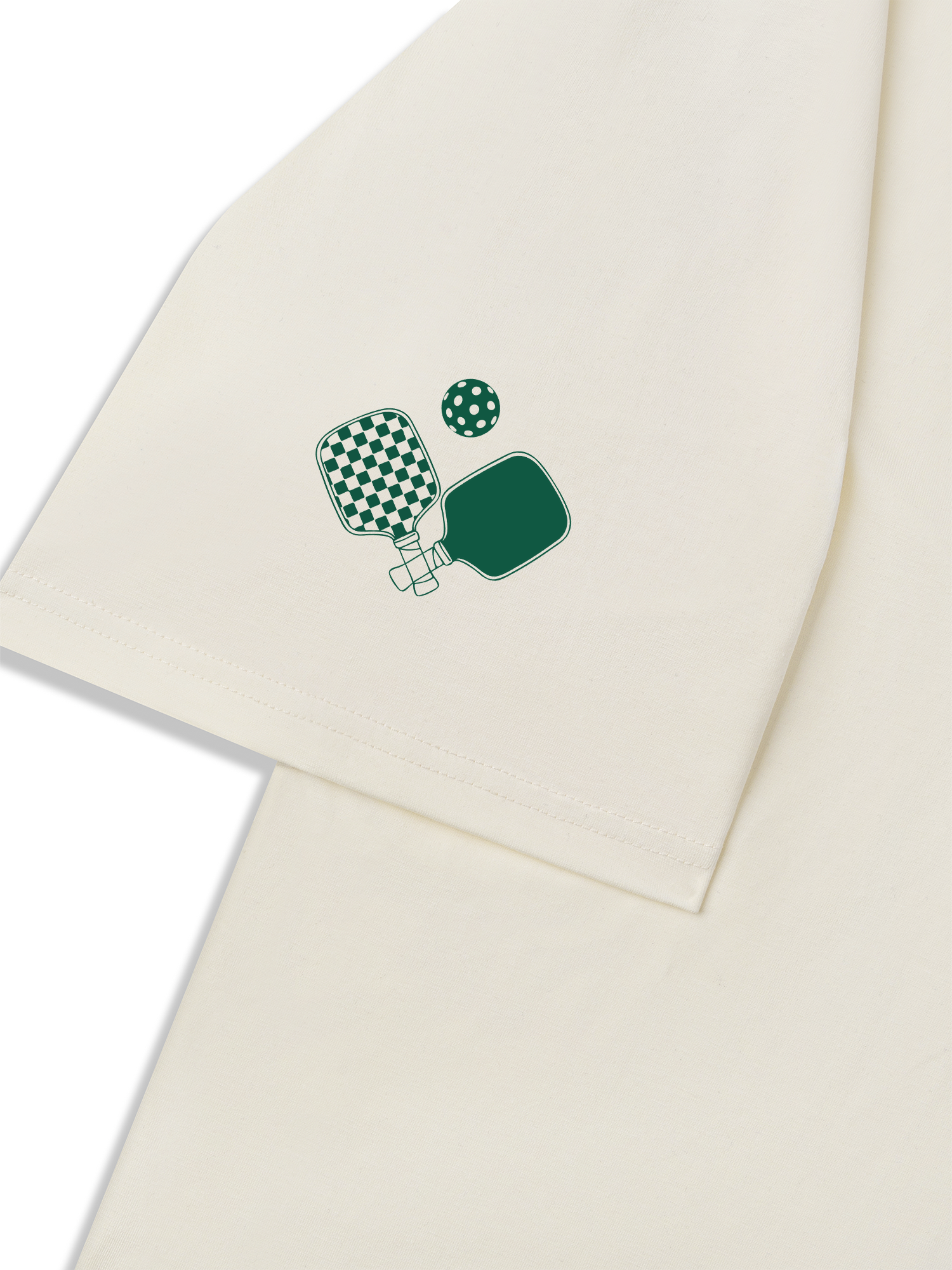 Áo Thun Relaxed Fit Pickleball Less Work More Pickleball