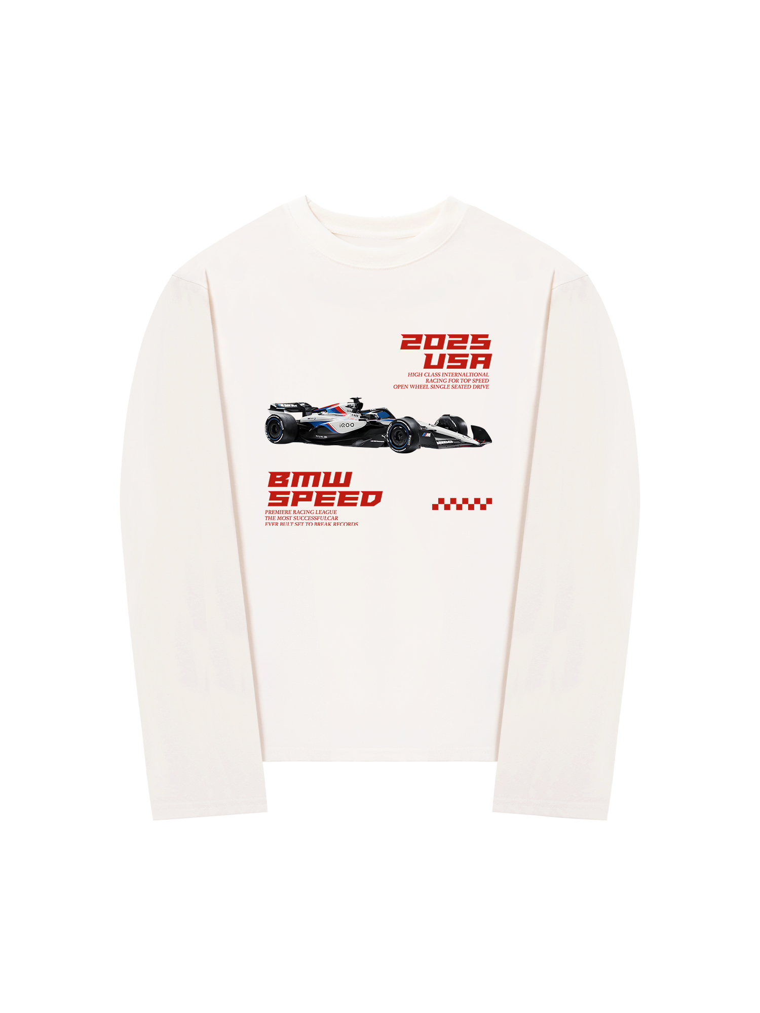 Áo Thun Dài Tay BMW USA Speed